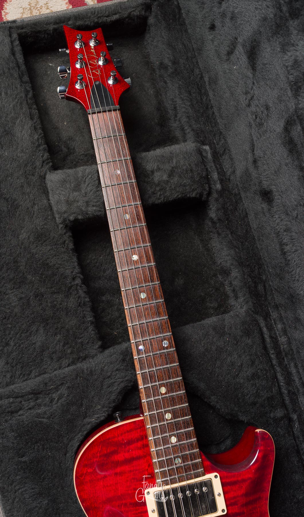 PRS Singlecut Standard 22 Trem - Black Cherry #375546 Segunda Mano