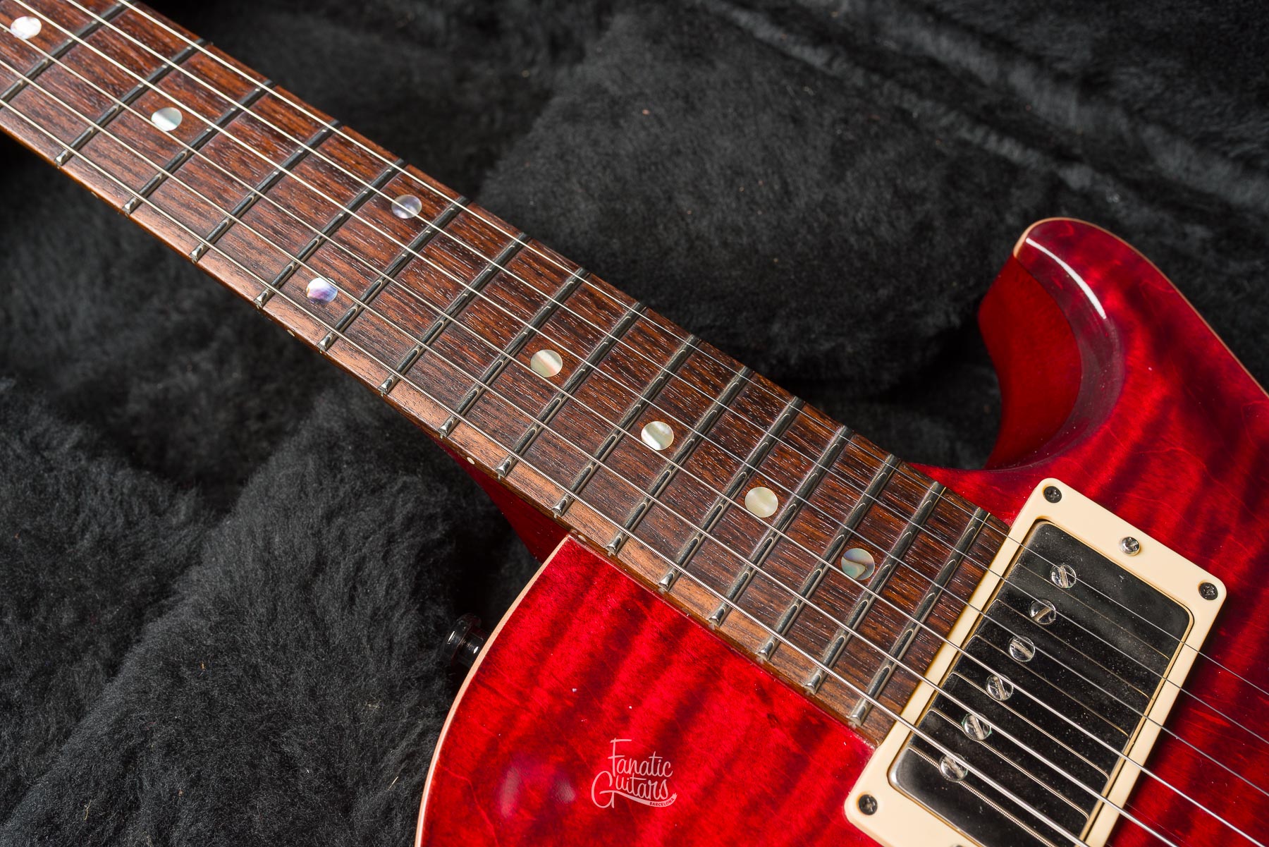 PRS Singlecut Standard 22 Trem - Black Cherry #375546 Segunda Mano