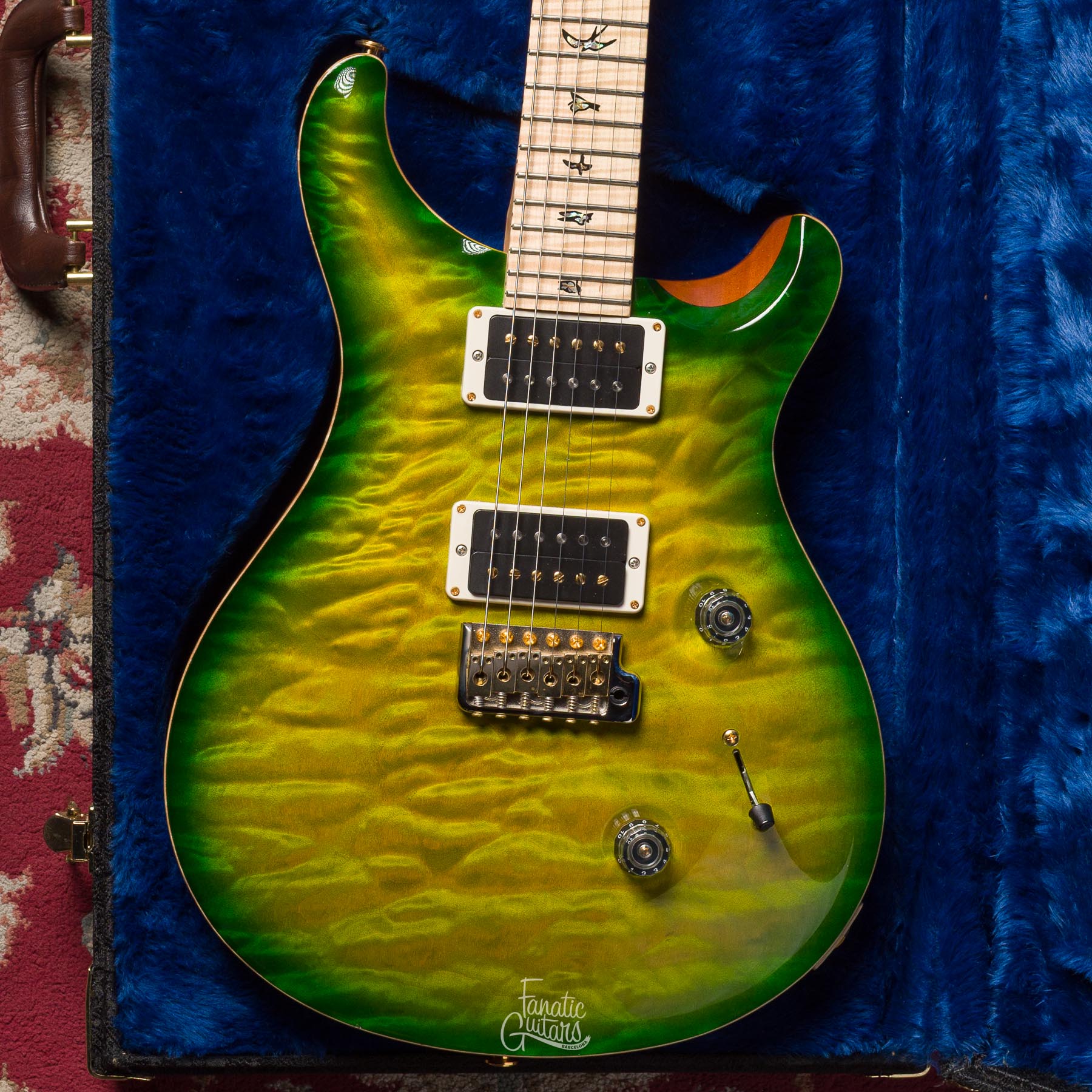 PRS Custom 24 Wood Library - Eriza Verde #232064 Segunda Mano