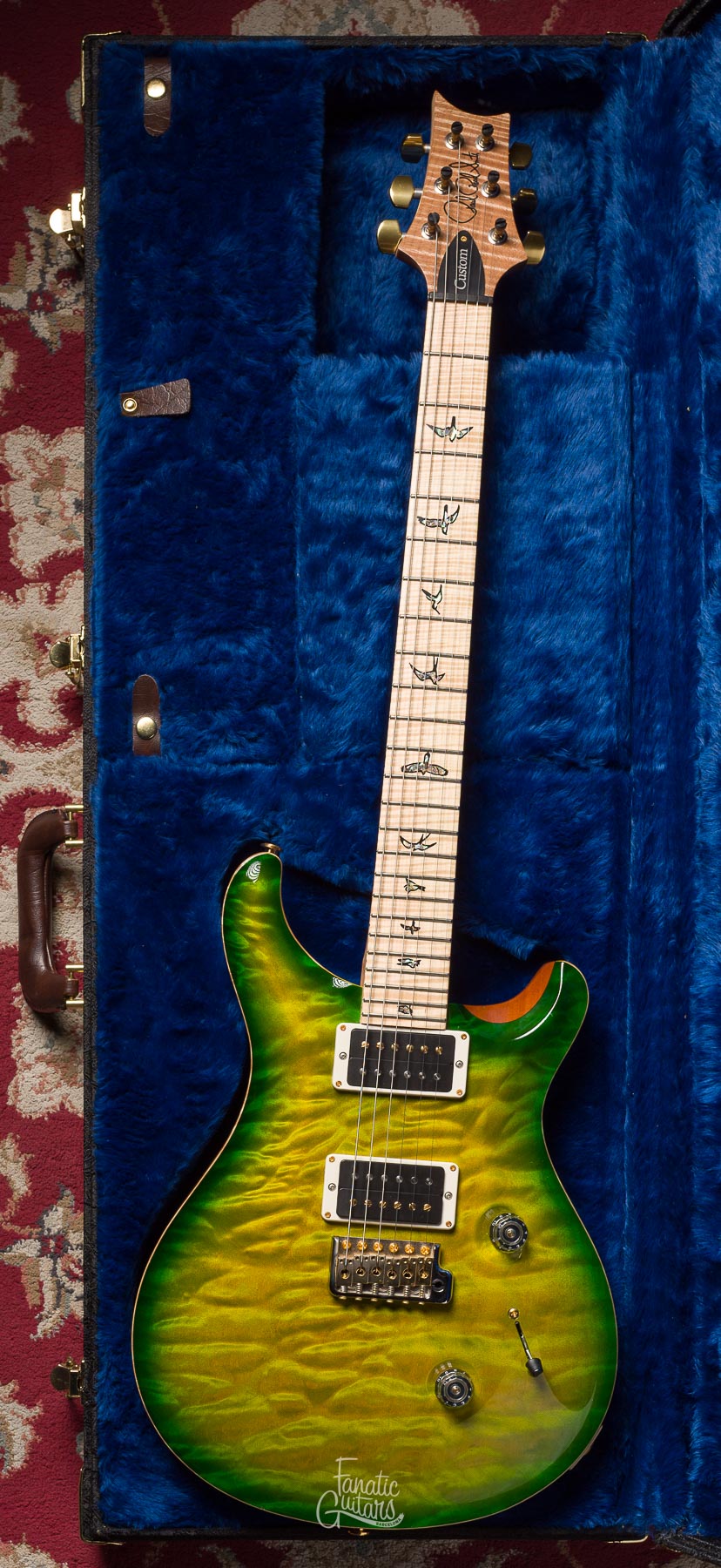 PRS Custom 24 Wood Library - Eriza Verde #232064 Segunda Mano