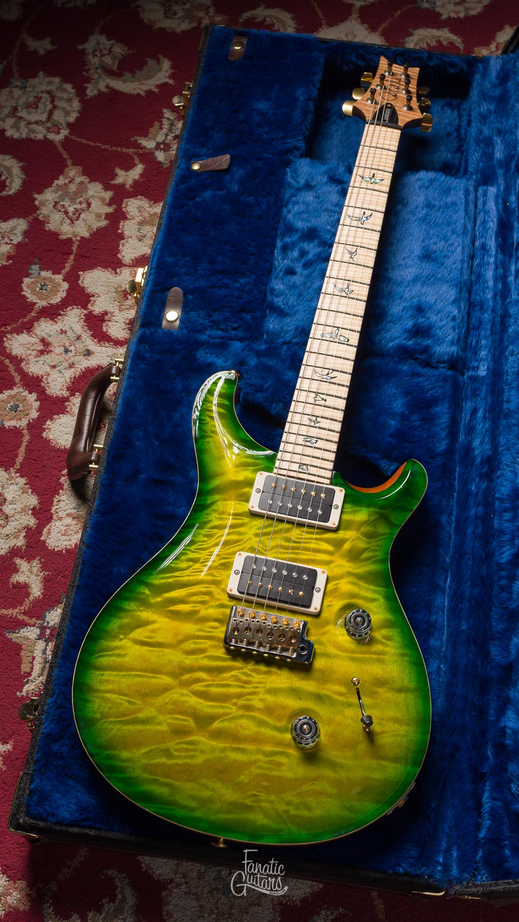 PRS Custom 24 Wood Library - Eriza Verde #232064 Segunda Mano