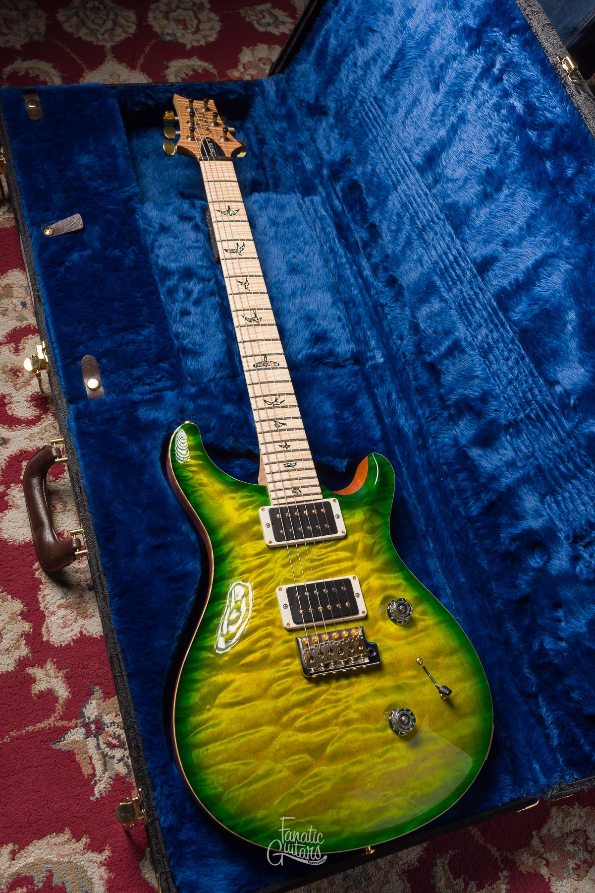 PRS Custom 24 Wood Library - Eriza Verde #232064 Segunda Mano