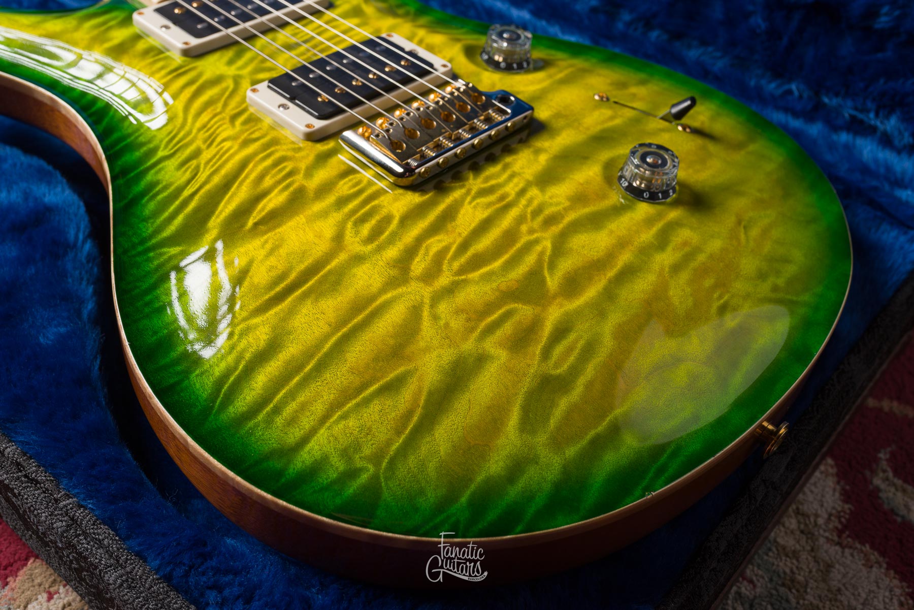 PRS Custom 24 Wood Library - Eriza Verde #232064 Segunda Mano