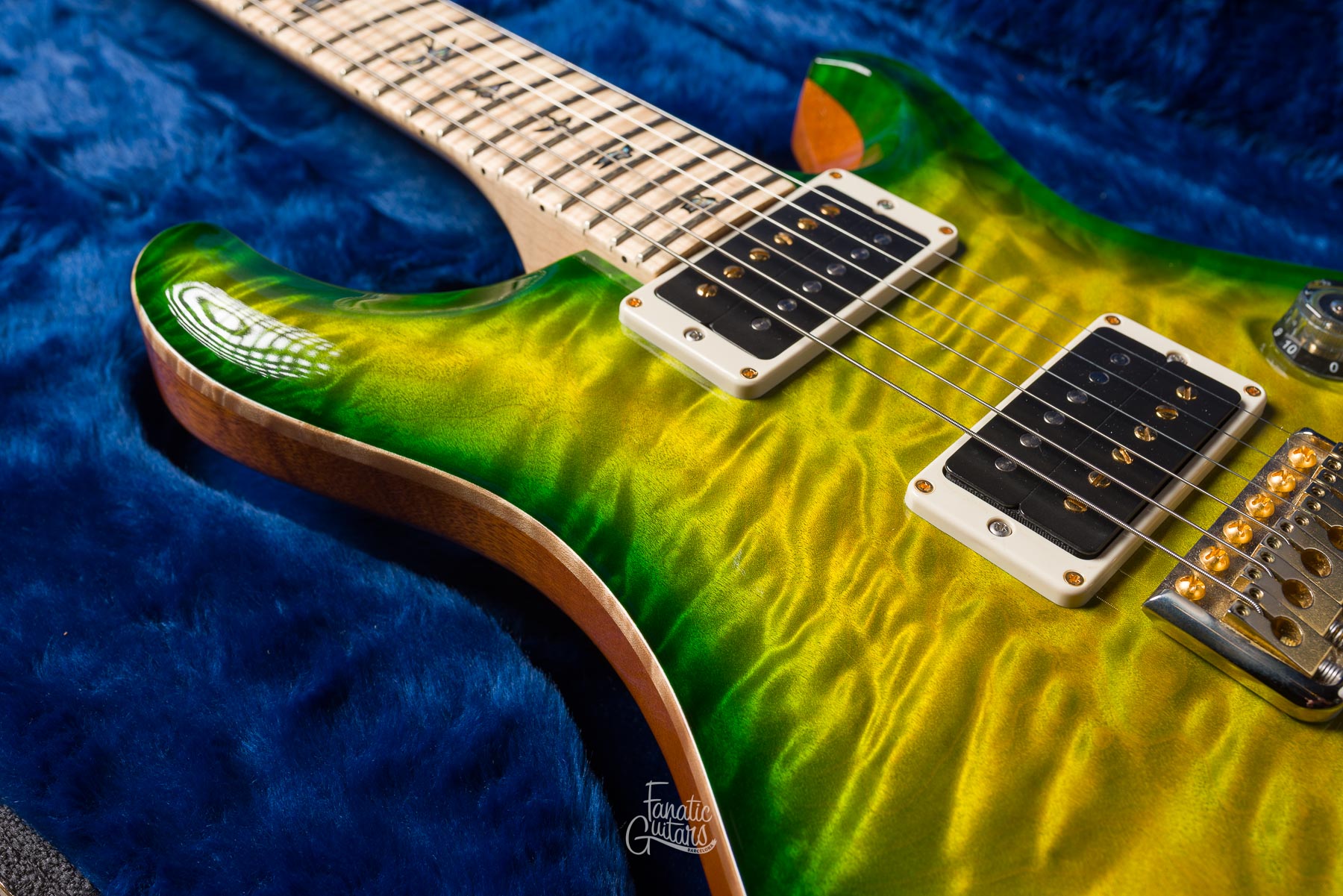 PRS Custom 24 Wood Library - Eriza Verde #232064 Segunda Mano