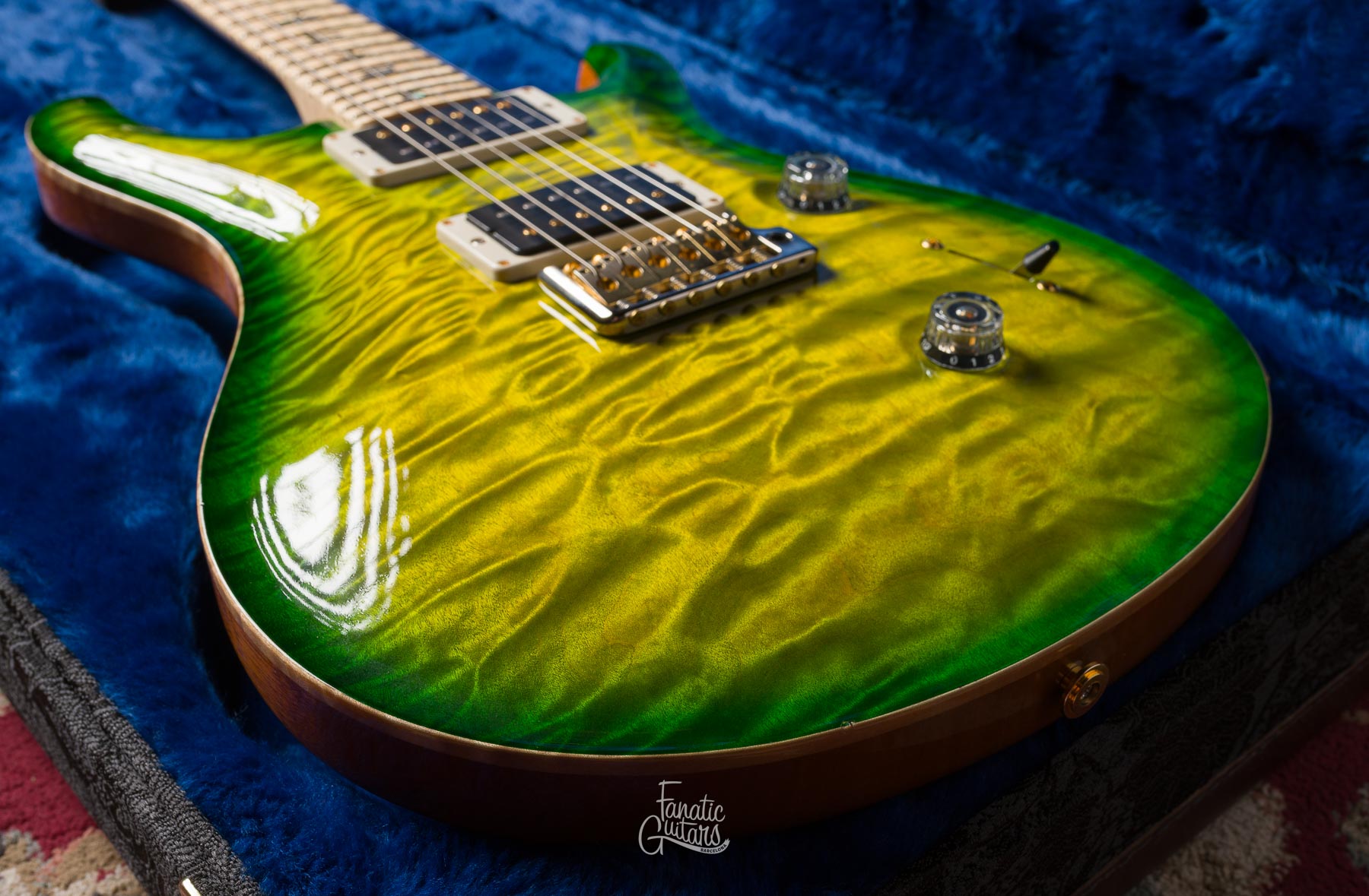 PRS Custom 24 Wood Library - Eriza Verde #232064 Segunda Mano