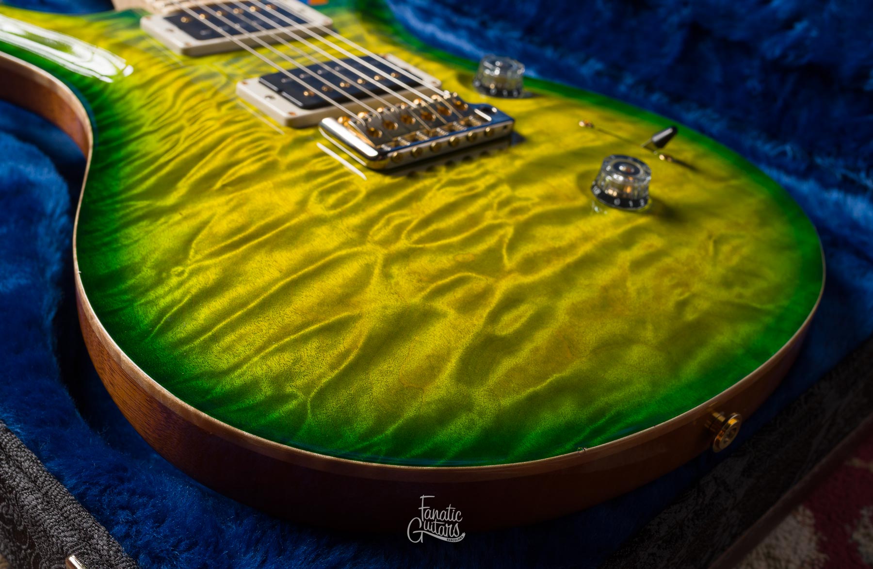 PRS Custom 24 Wood Library - Eriza Verde #232064 Segunda Mano