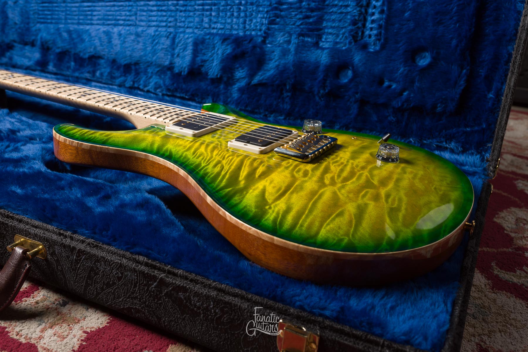 PRS Custom 24 Wood Library - Eriza Verde #232064 Segunda Mano