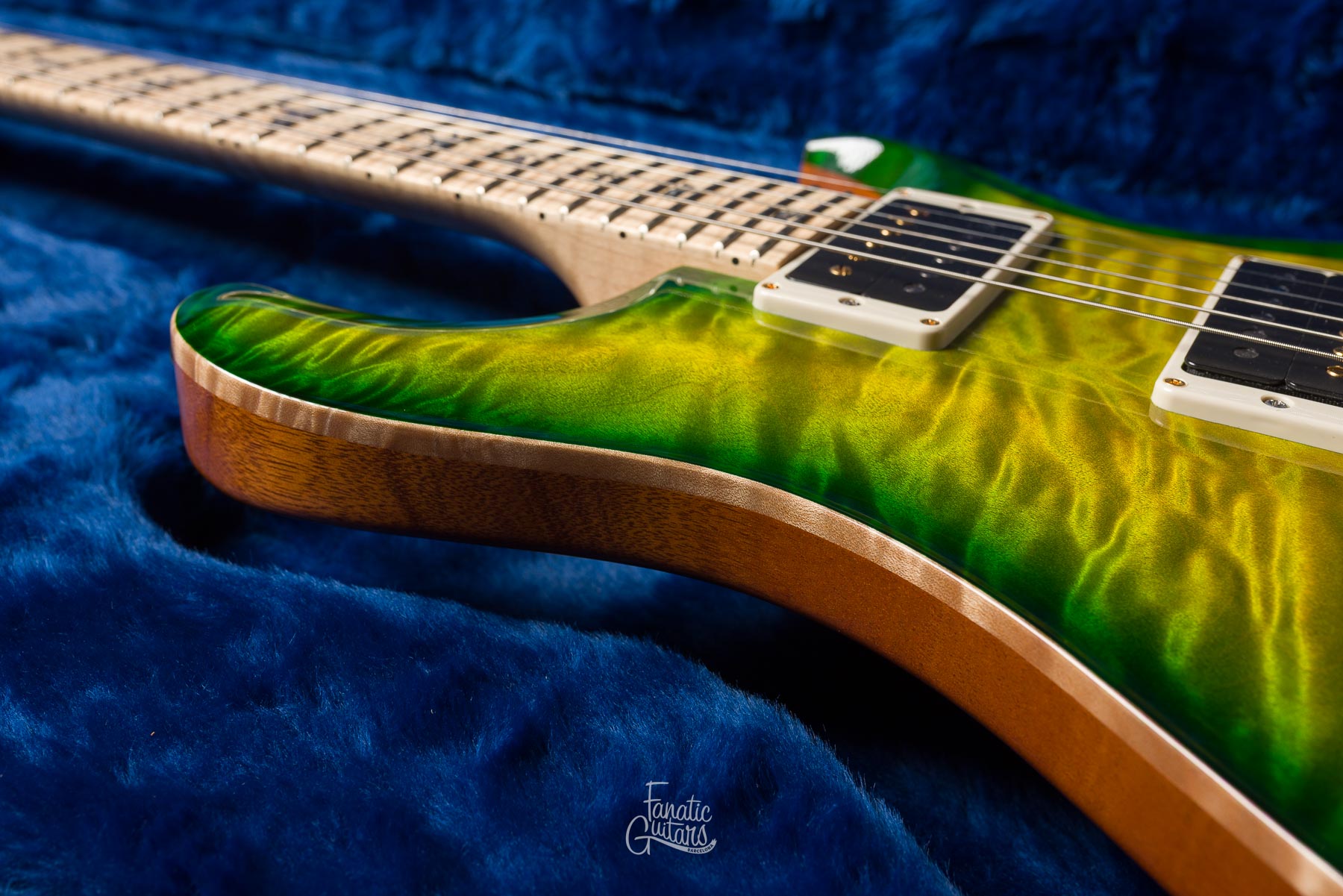 PRS Custom 24 Wood Library - Eriza Verde #232064 Segunda Mano