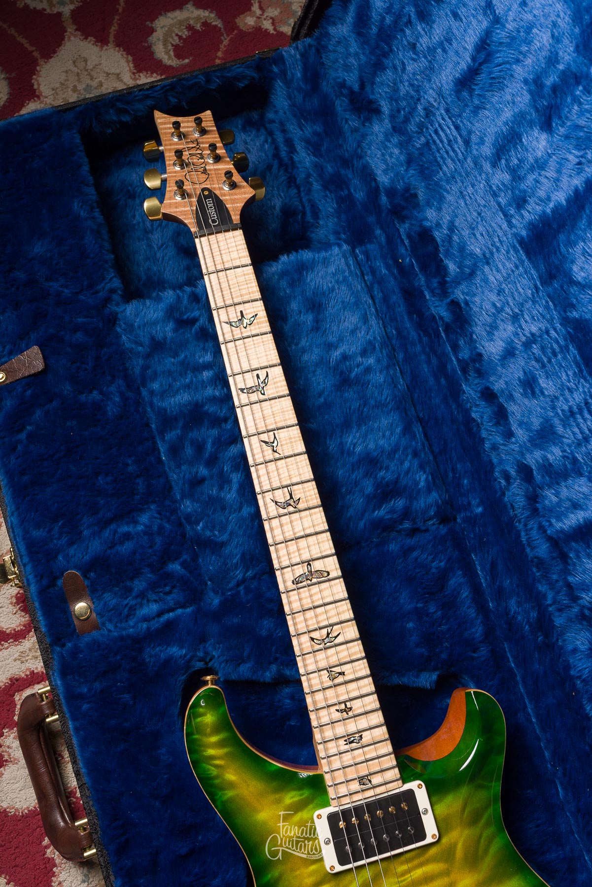 PRS Custom 24 Wood Library - Eriza Verde #232064 Segunda Mano