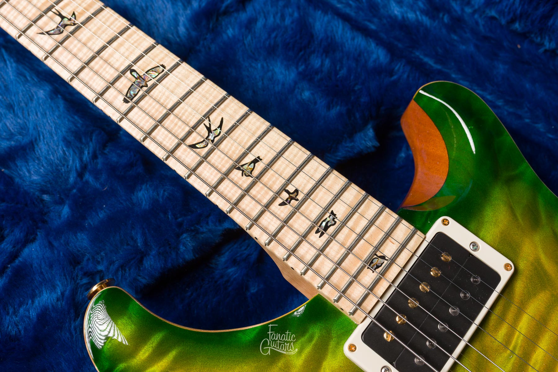 PRS Custom 24 Wood Library - Eriza Verde #232064 Segunda Mano