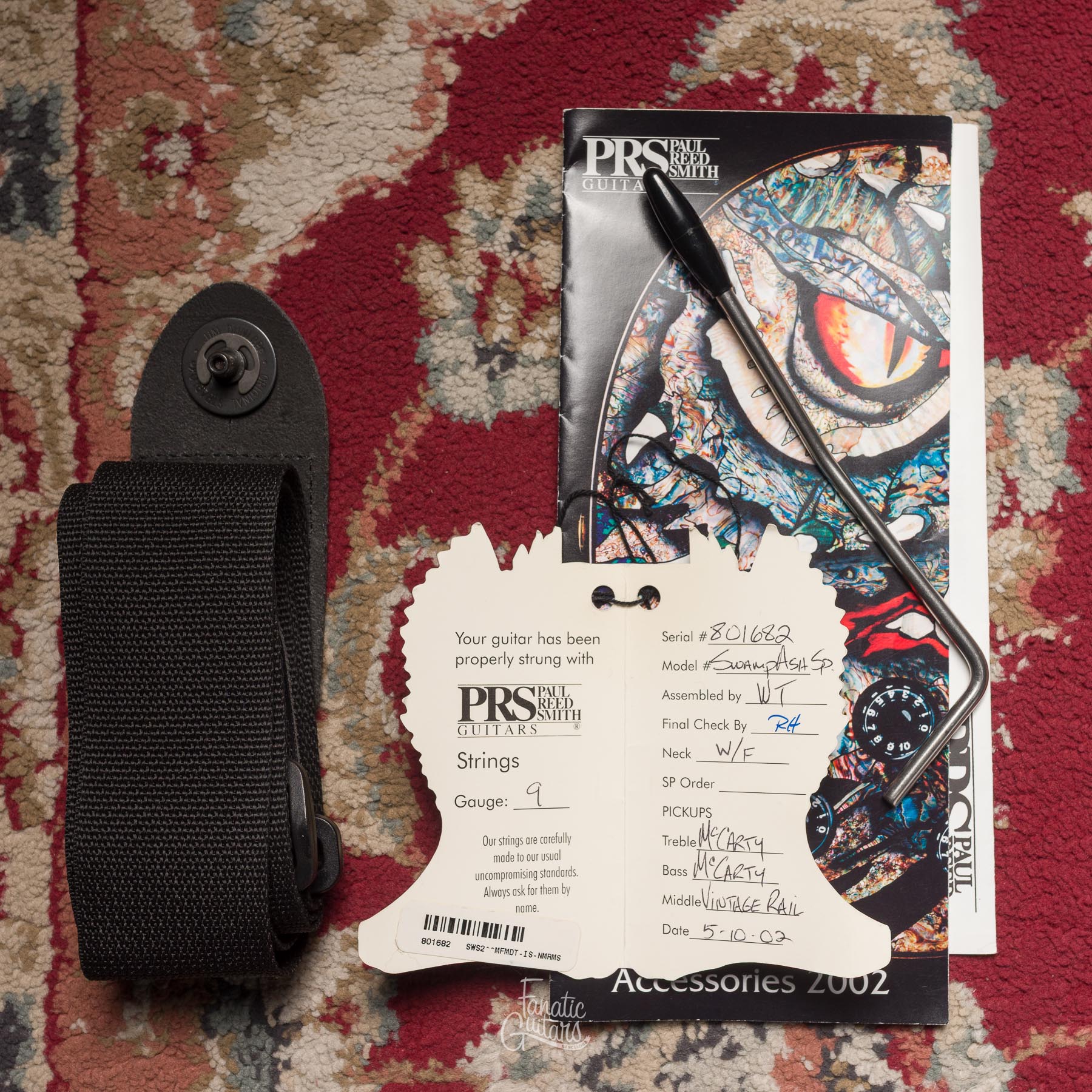 PRS CE 22 Swamp Ash Special 2002 - Sunburst #SA801682 Second Hand