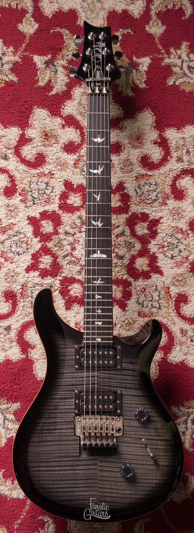 PRS SE Custom 24 "Floyd" - Charcoal Burst #CTID01011 Segunda Mano