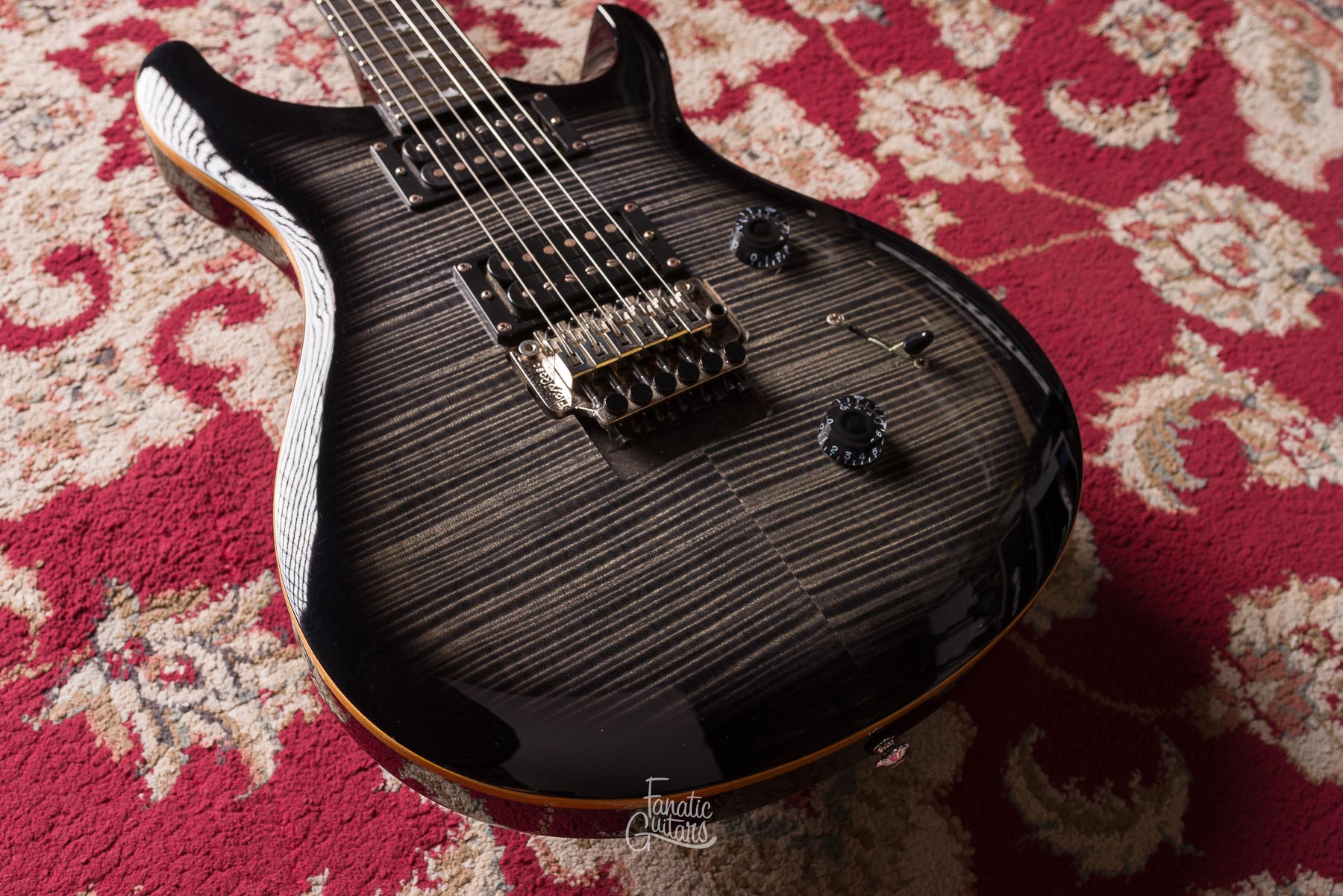 PRS SE Custom 24 "Floyd" - Charcoal Burst #CTID01011 Segunda Mano