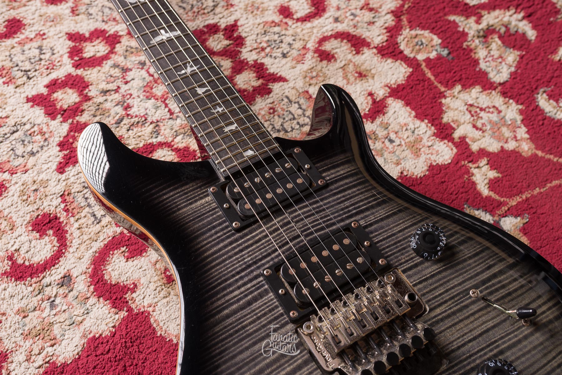PRS SE Custom 24 "Floyd" - Charcoal Burst #CTID01011 Segunda Mano