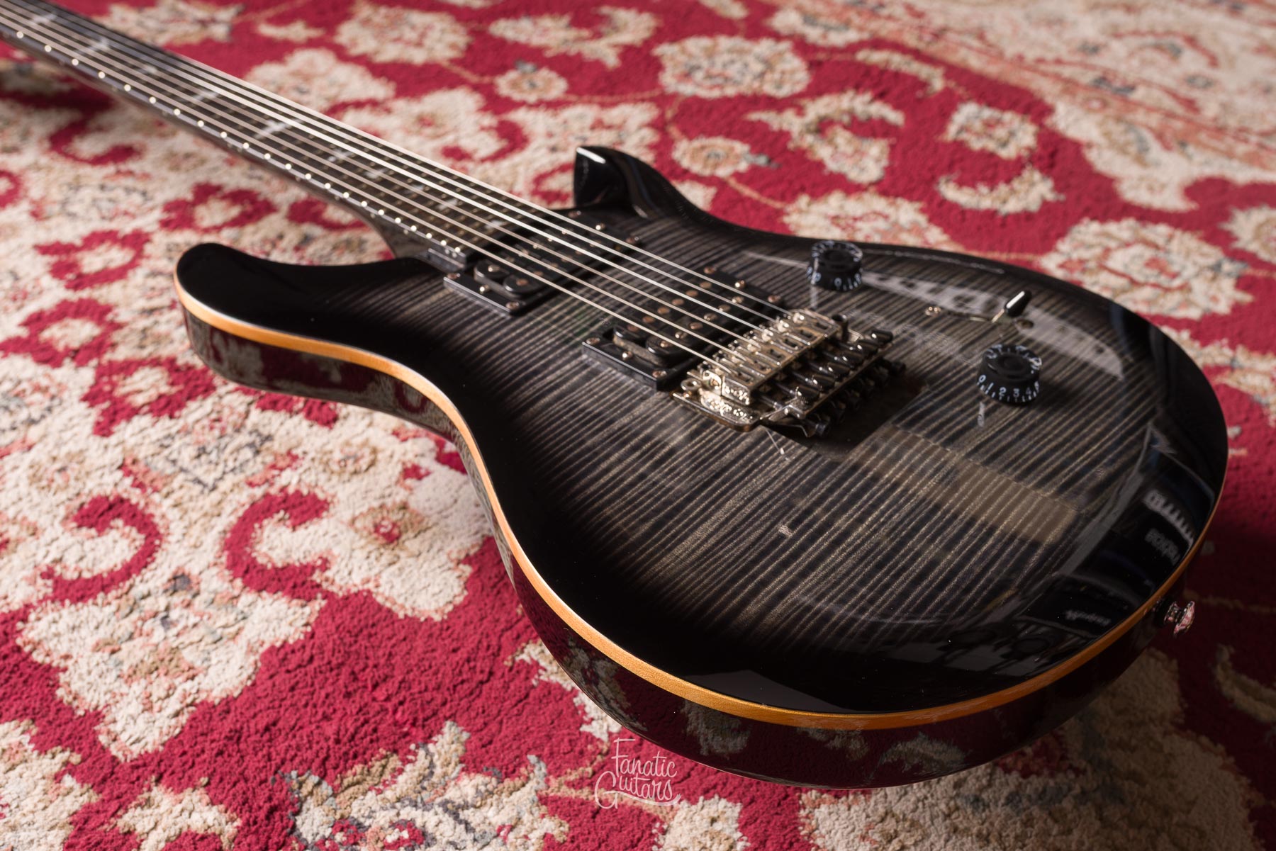 PRS SE Custom 24 "Floyd" - Charcoal Burst #CTID01011 Segunda Mano