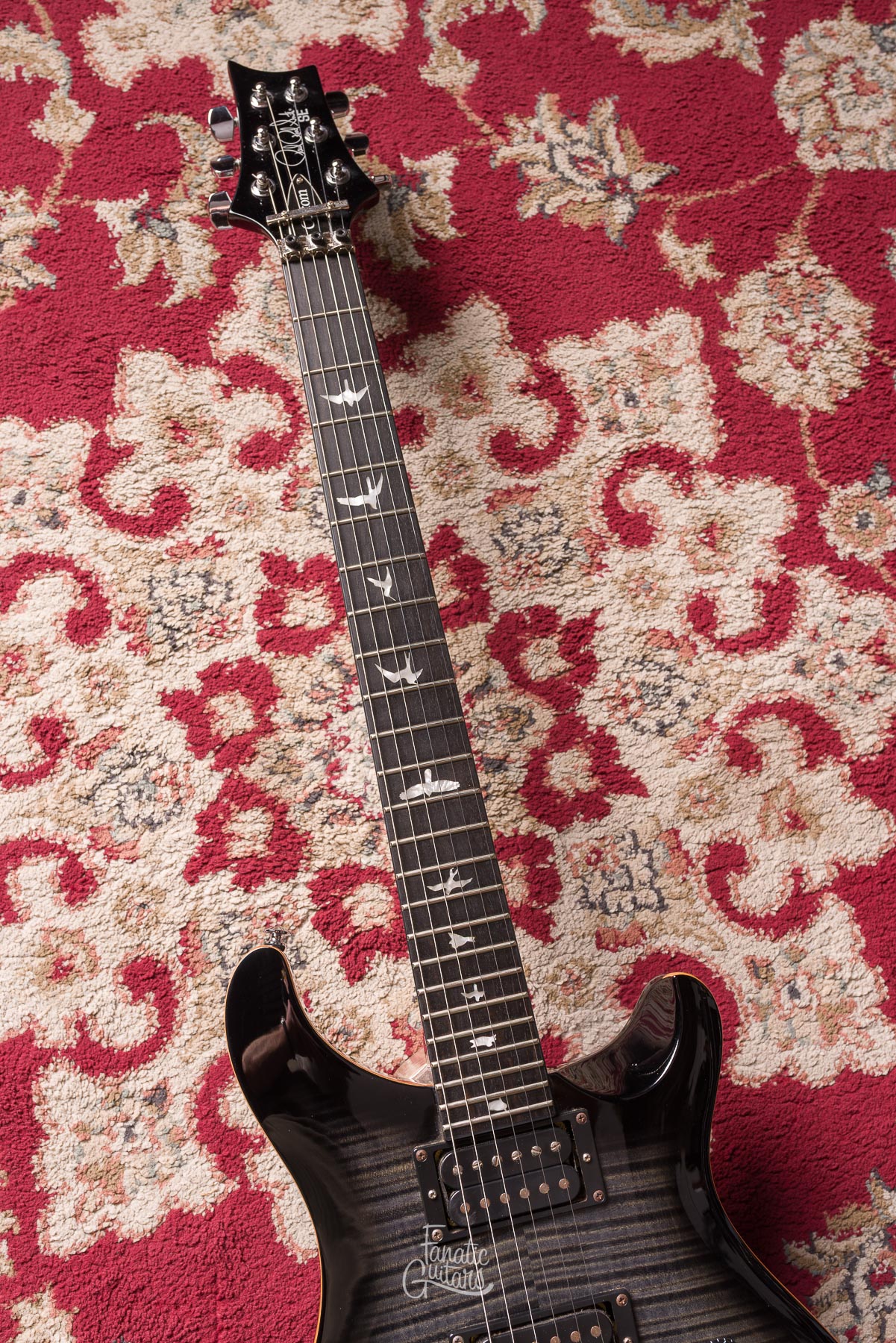 PRS SE Custom 24 "Floyd" - Charcoal Burst #CTID01011 Segunda Mano