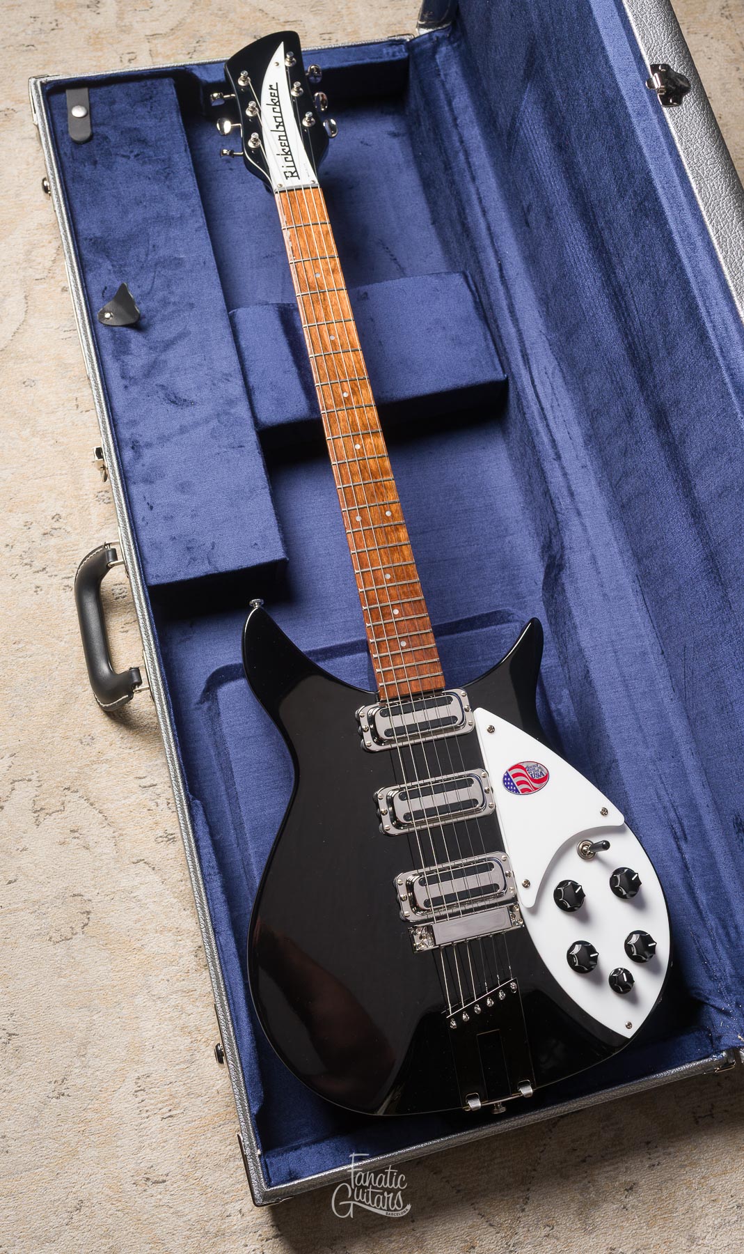 Rickenbacker 350V63 Liverpool - Jetglo