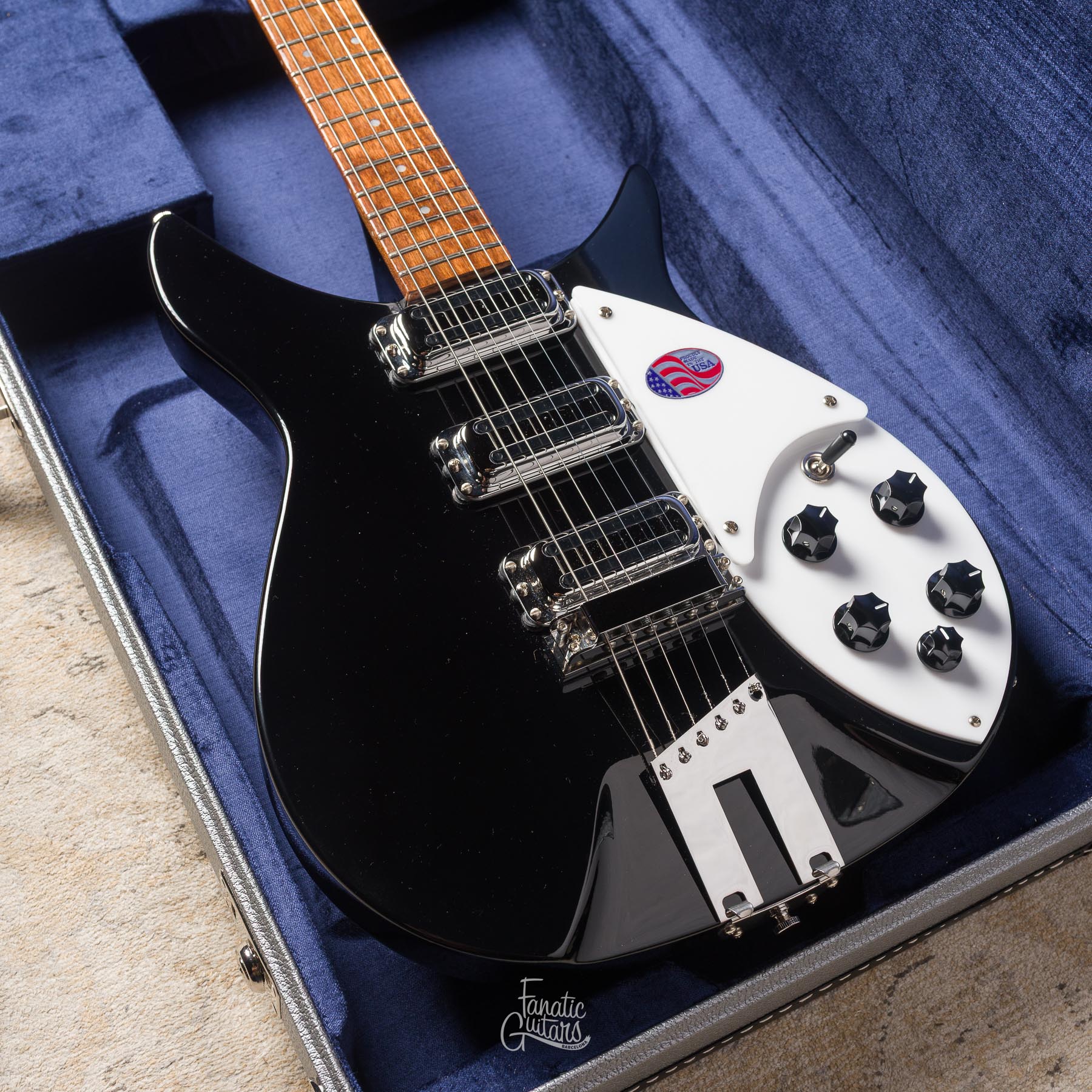 Rickenbacker 350V63 Liverpool - Jetglo