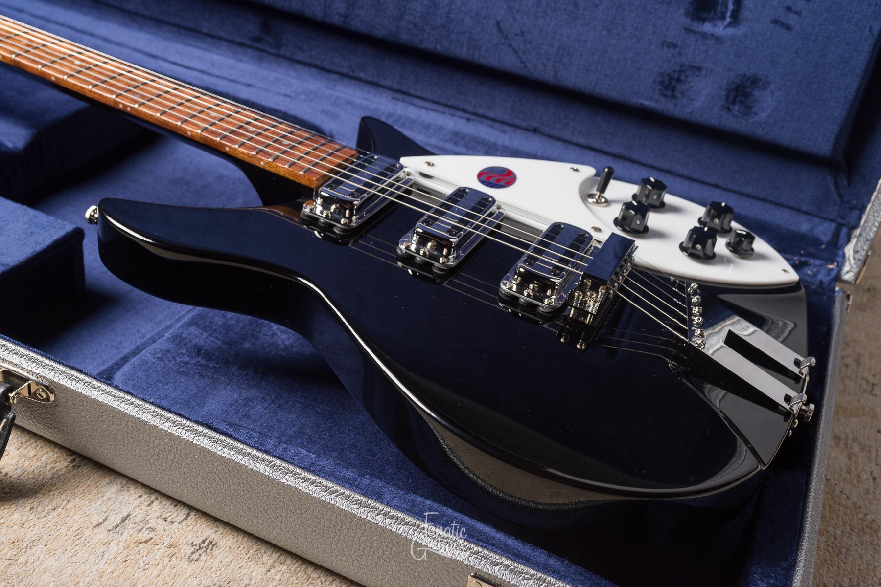 Rickenbacker 350V63 Liverpool - Jetglo