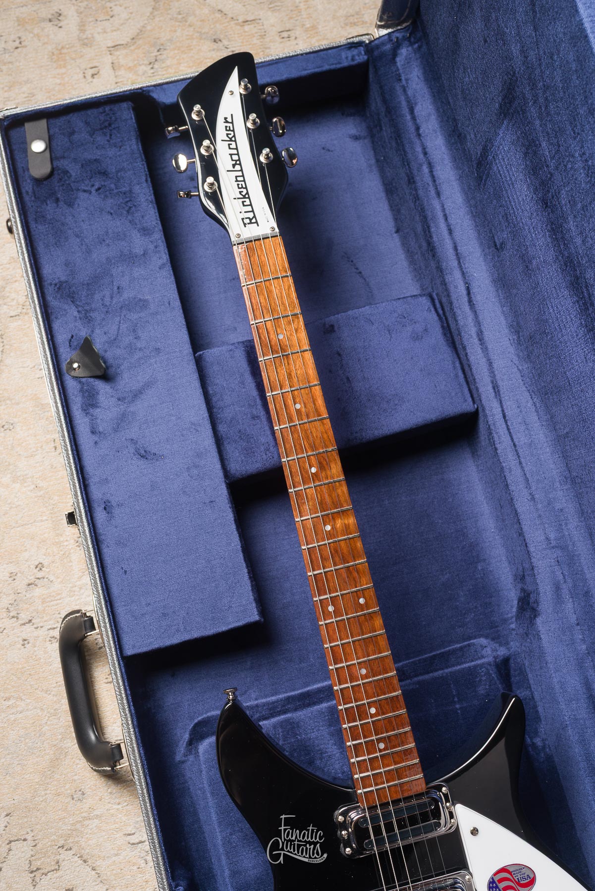 Rickenbacker 350V63 Liverpool - Jetglo