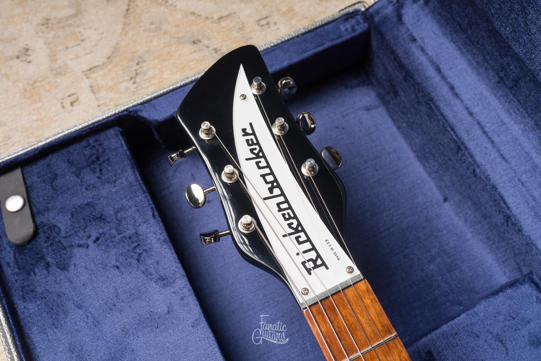 Rickenbacker 350V63 Liverpool - Jetglo