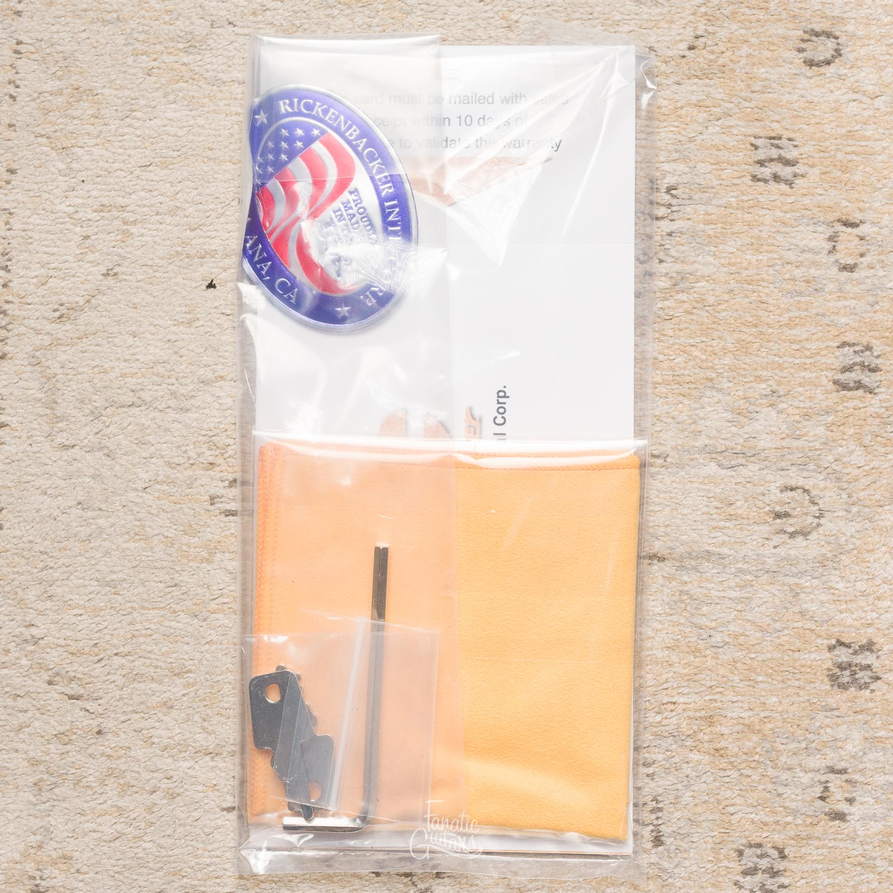 Rickenbacker 350V63 Liverpool - Jetglo