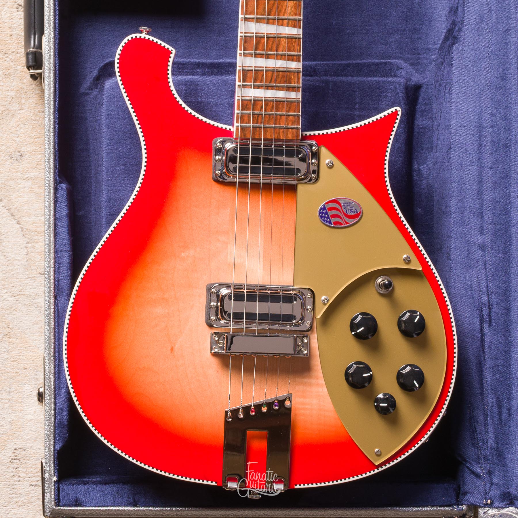 Rickenbacker 660 Fireglo