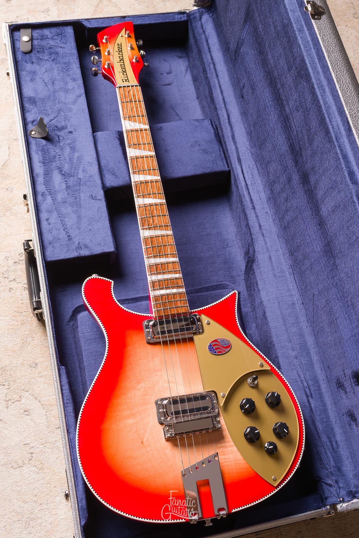 Rickenbacker 660 Fireglo