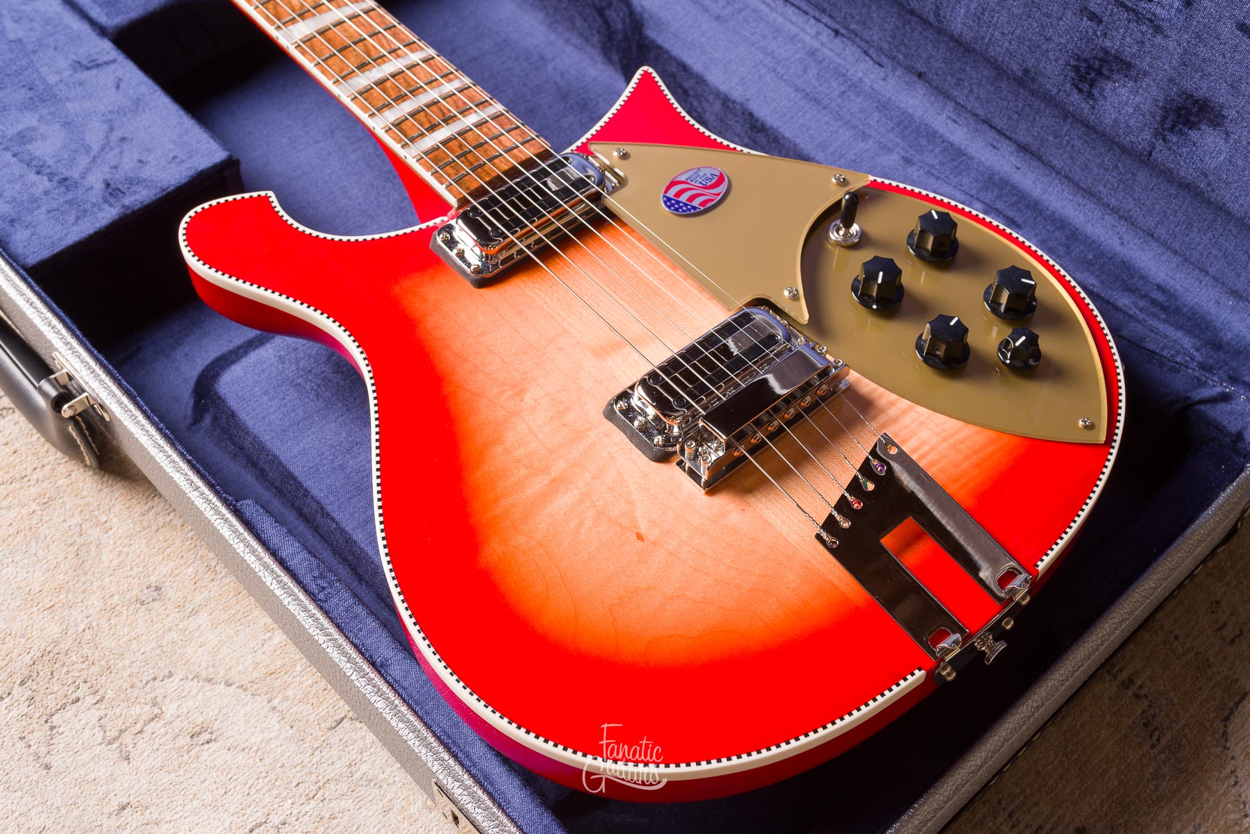 Rickenbacker 660 Fireglo