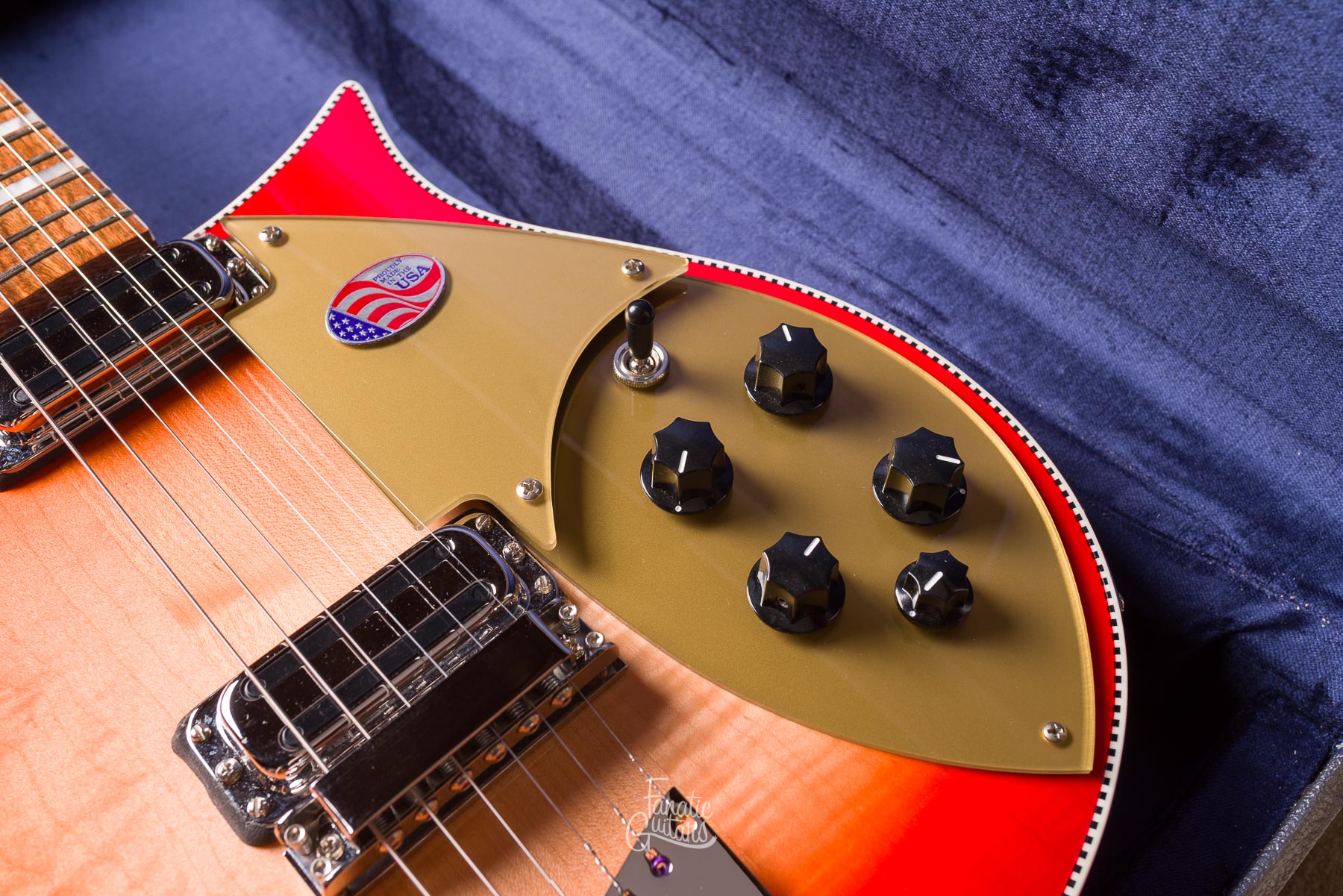 Rickenbacker 660 Fireglo