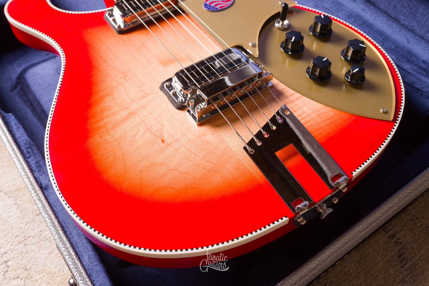 Rickenbacker 660 Fireglo