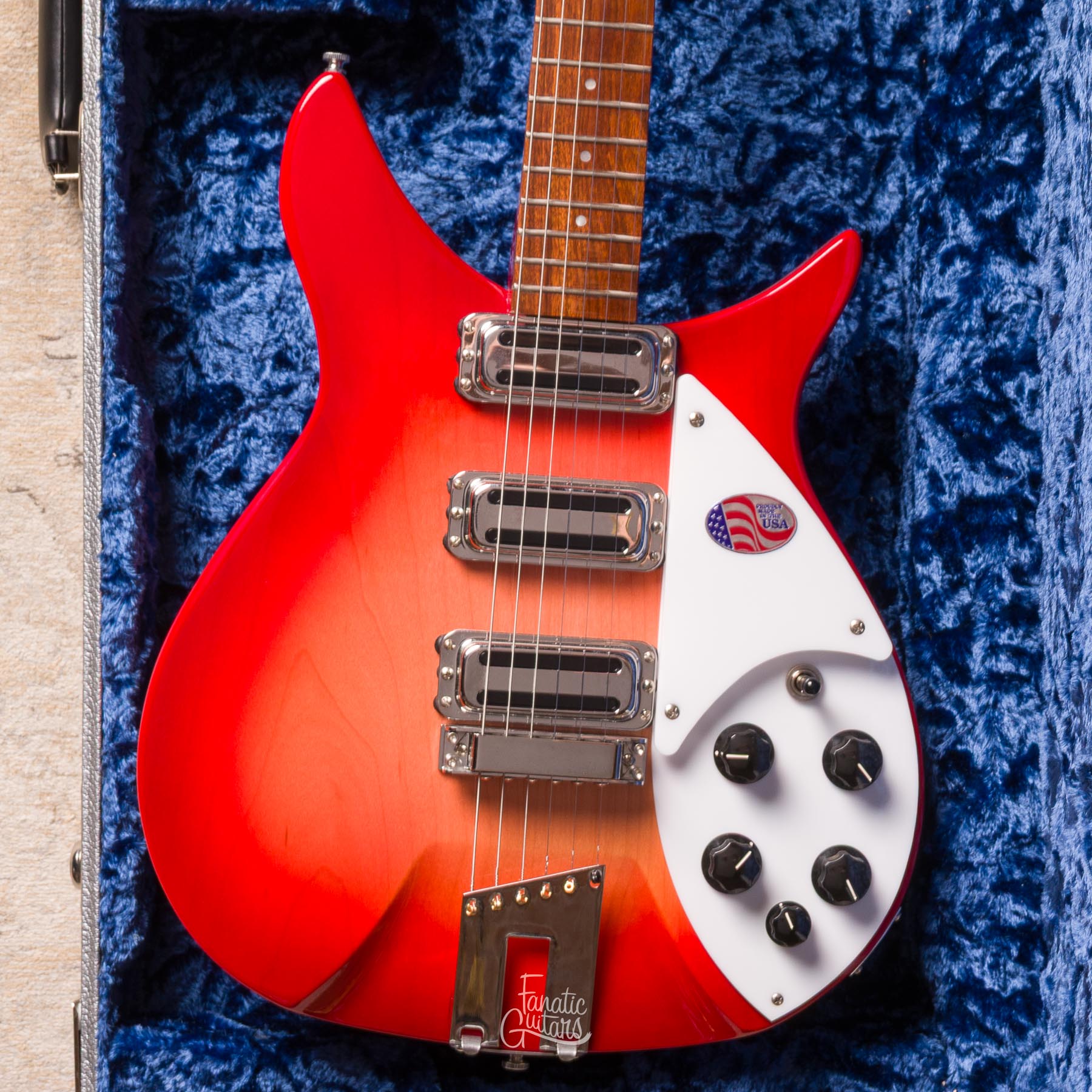 Rickenbacker 350V63 Liverpool - Fireglo