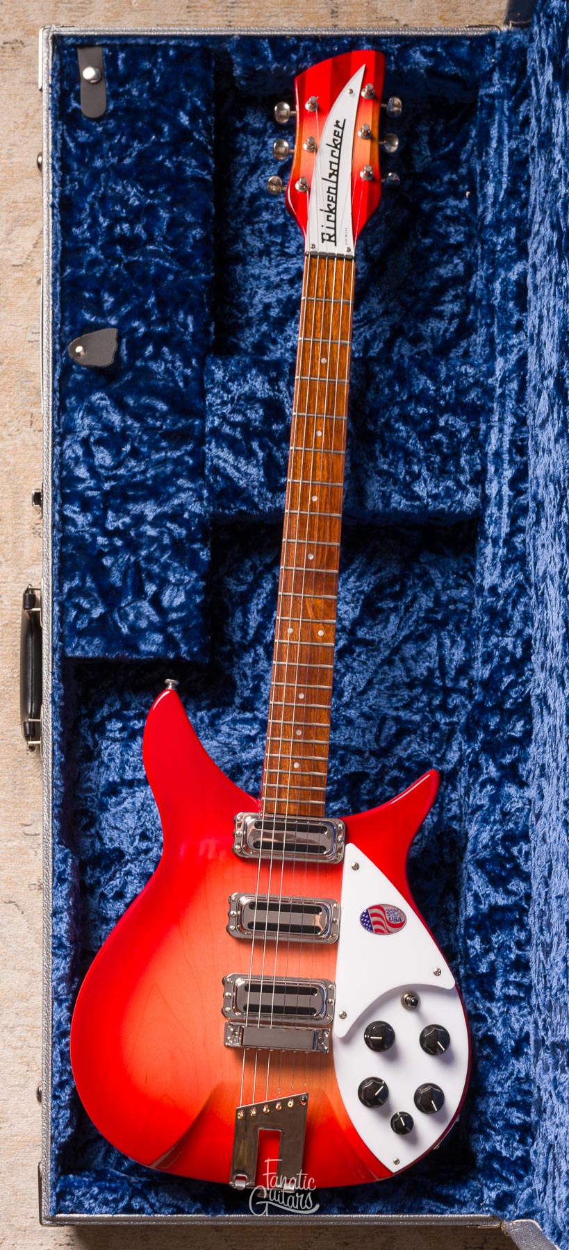 Rickenbacker 350V63 Liverpool - Fireglo