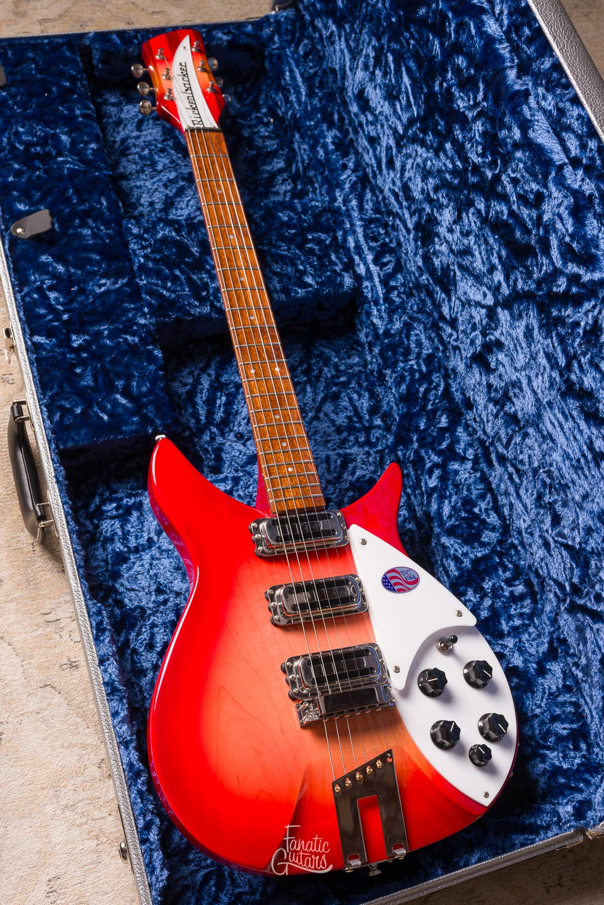 Rickenbacker 350V63 Liverpool - Fireglo