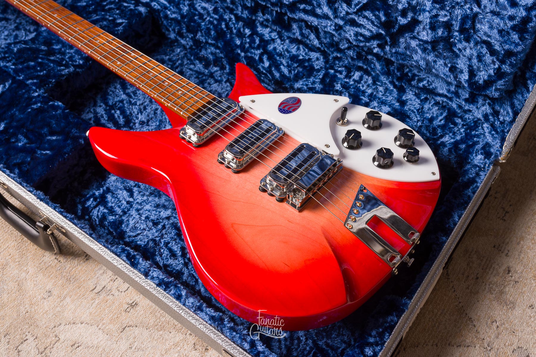 Rickenbacker 350V63 Liverpool - Fireglo
