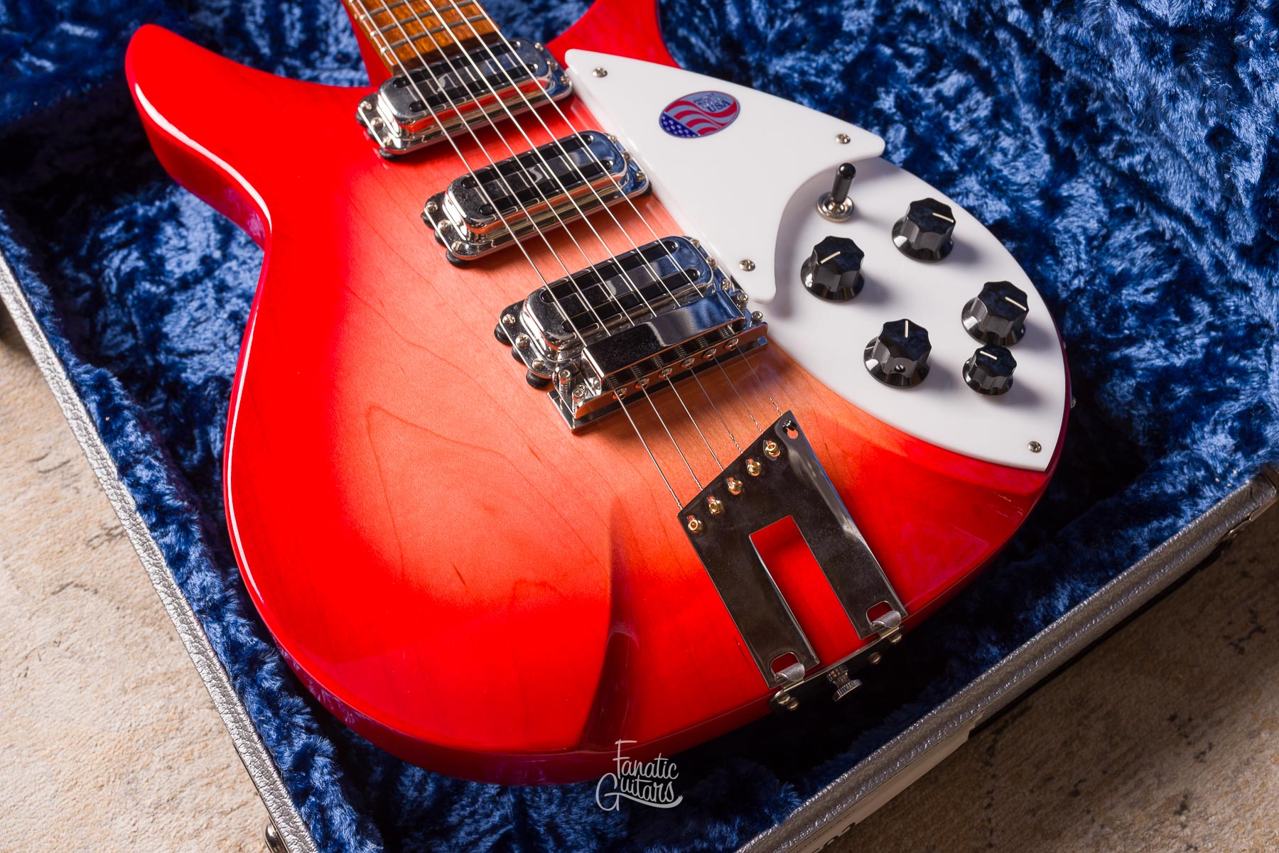 Rickenbacker 350V63 Liverpool - Fireglo