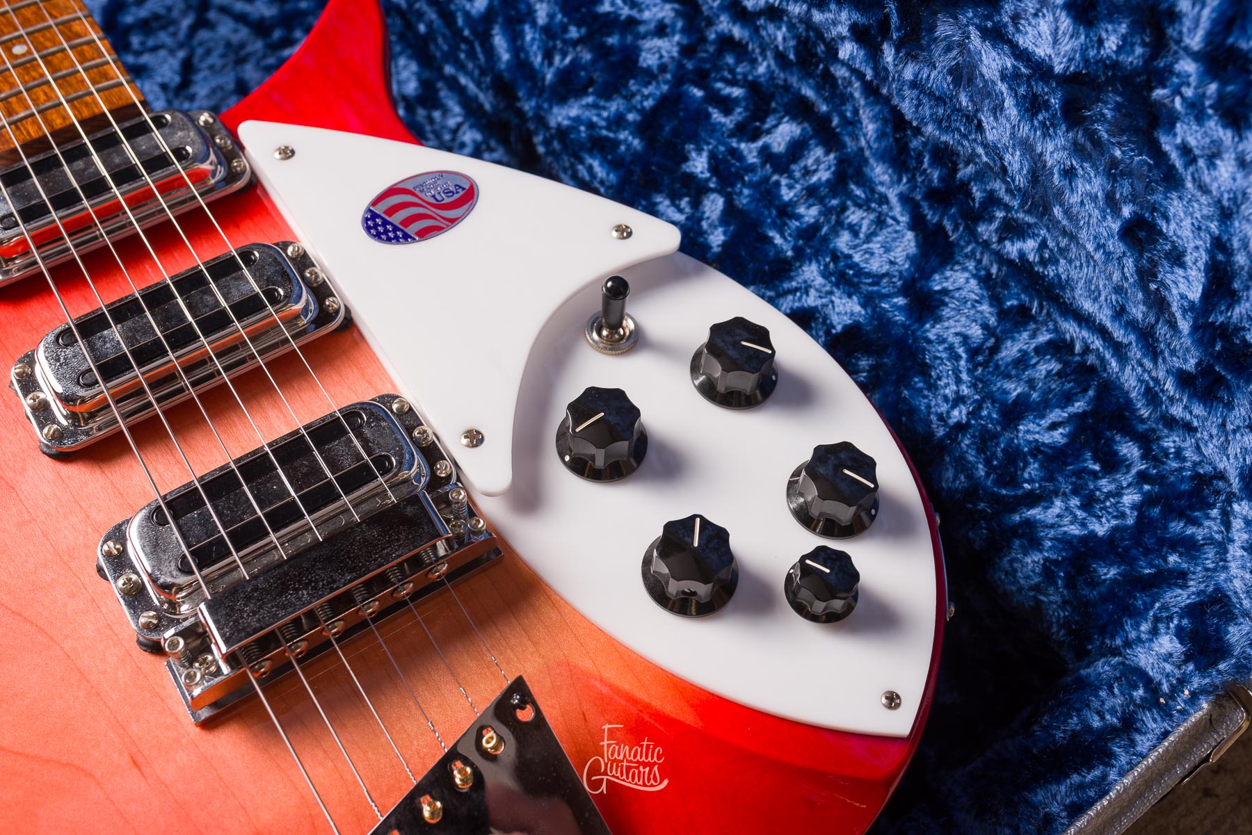 Rickenbacker 350V63 Liverpool - Fireglo