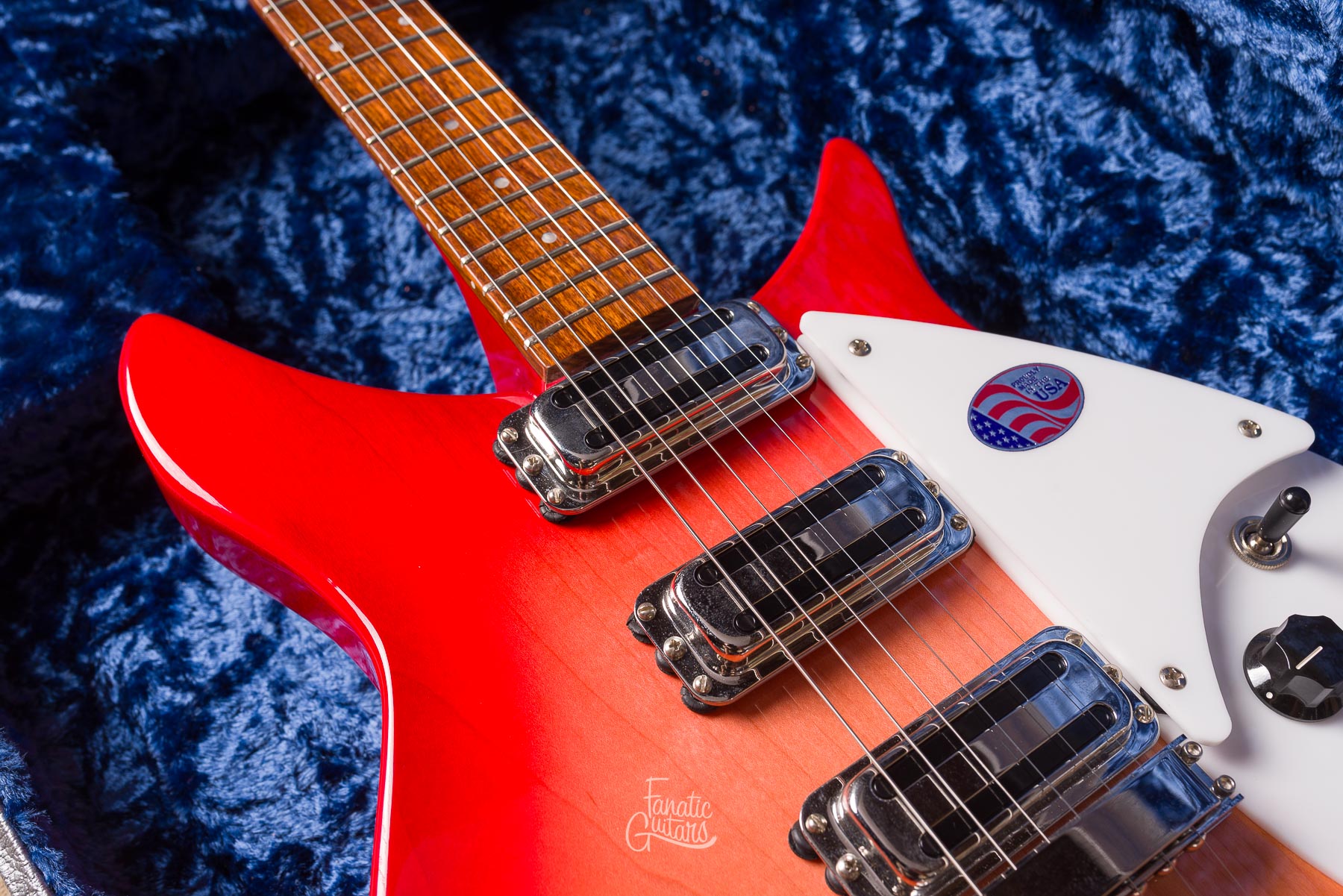 Rickenbacker 350V63 Liverpool - Fireglo