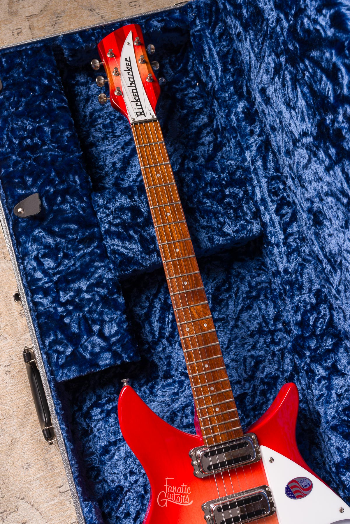 Rickenbacker 350V63 Liverpool - Fireglo