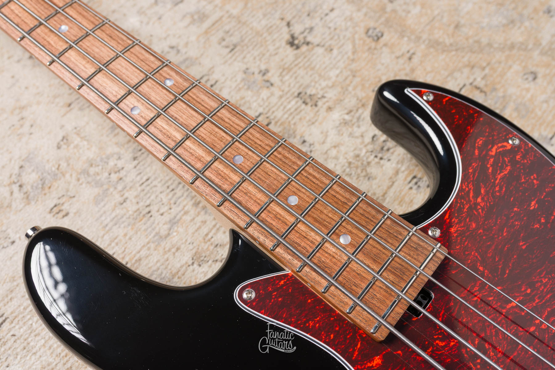 Sadowsky MetroLine 21-4 Vintage P/J, Morado, 4-String - Solid Black High Polish #005566-25
