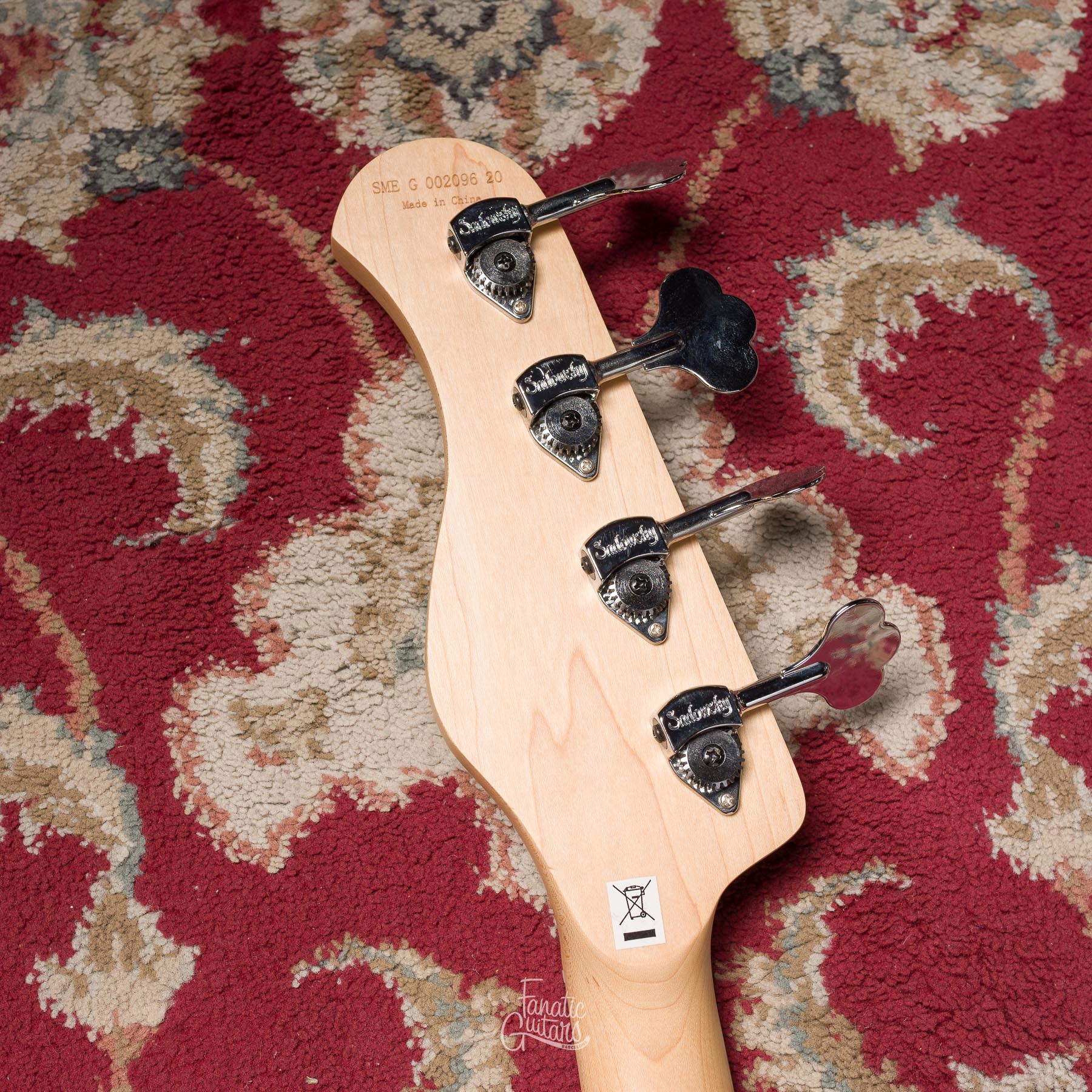 Sadowsky MetroExpress 21-4 Hybrid P/J Maple - Sage Green Metallic #002096-20 Second Hand