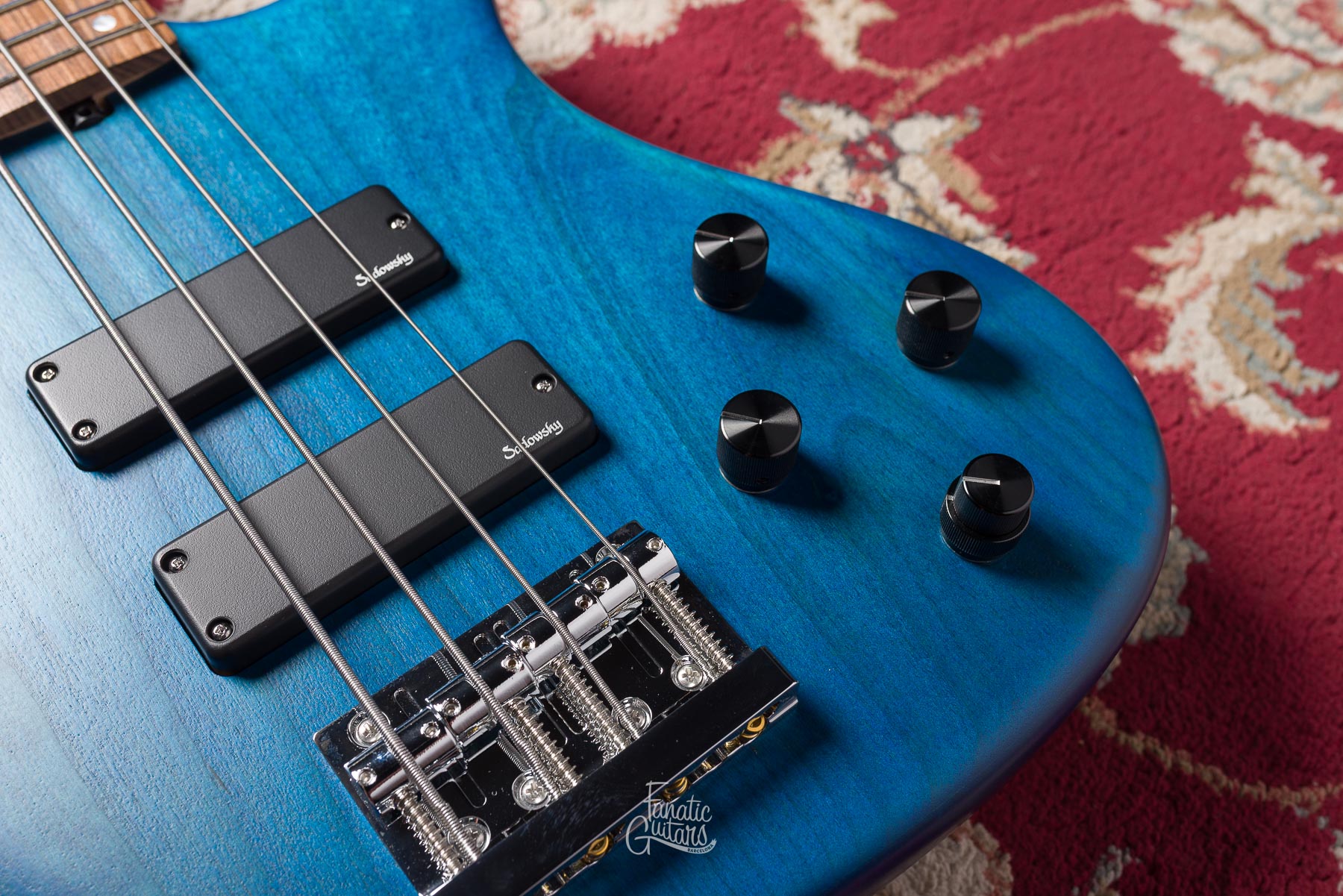 Sadowsky MetroLine 24-4 Modern Alder - Ocean Blue #C003983-24 Segunda Mano