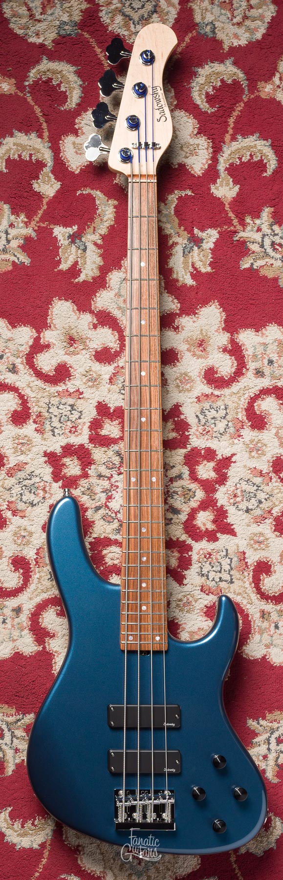 Sadowsky MetroLine 24-4 Modern Alder - Solid Dark Lake Placid Blue Metallic HP #005117-24 Second Hand