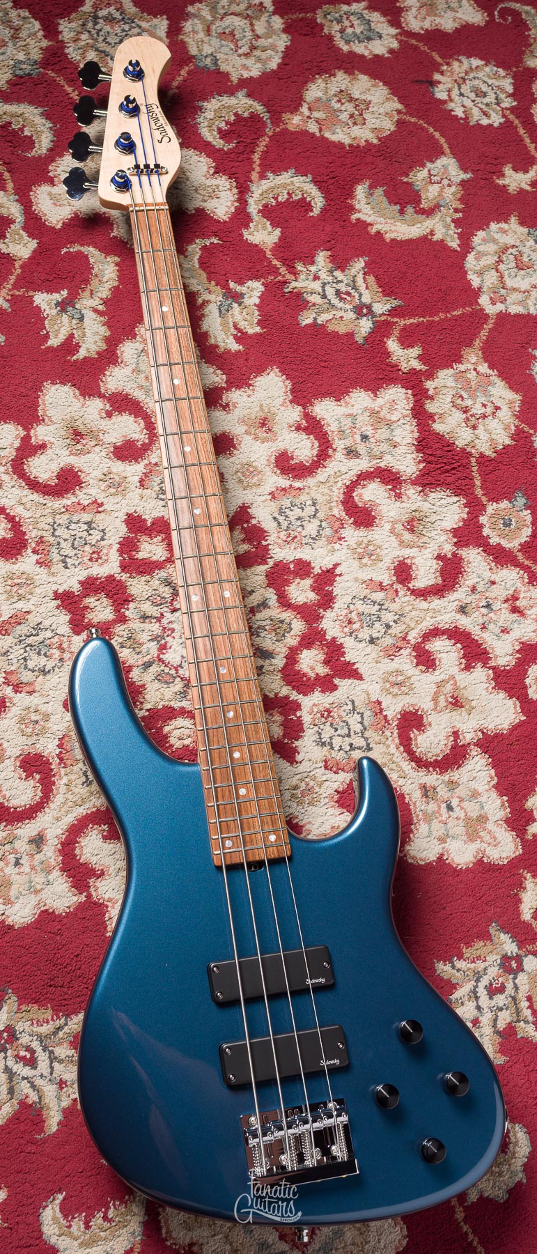 Sadowsky MetroLine 24-4 Modern Alder - Solid Dark Lake Placid Blue Metallic HP #005117-24 Second Hand