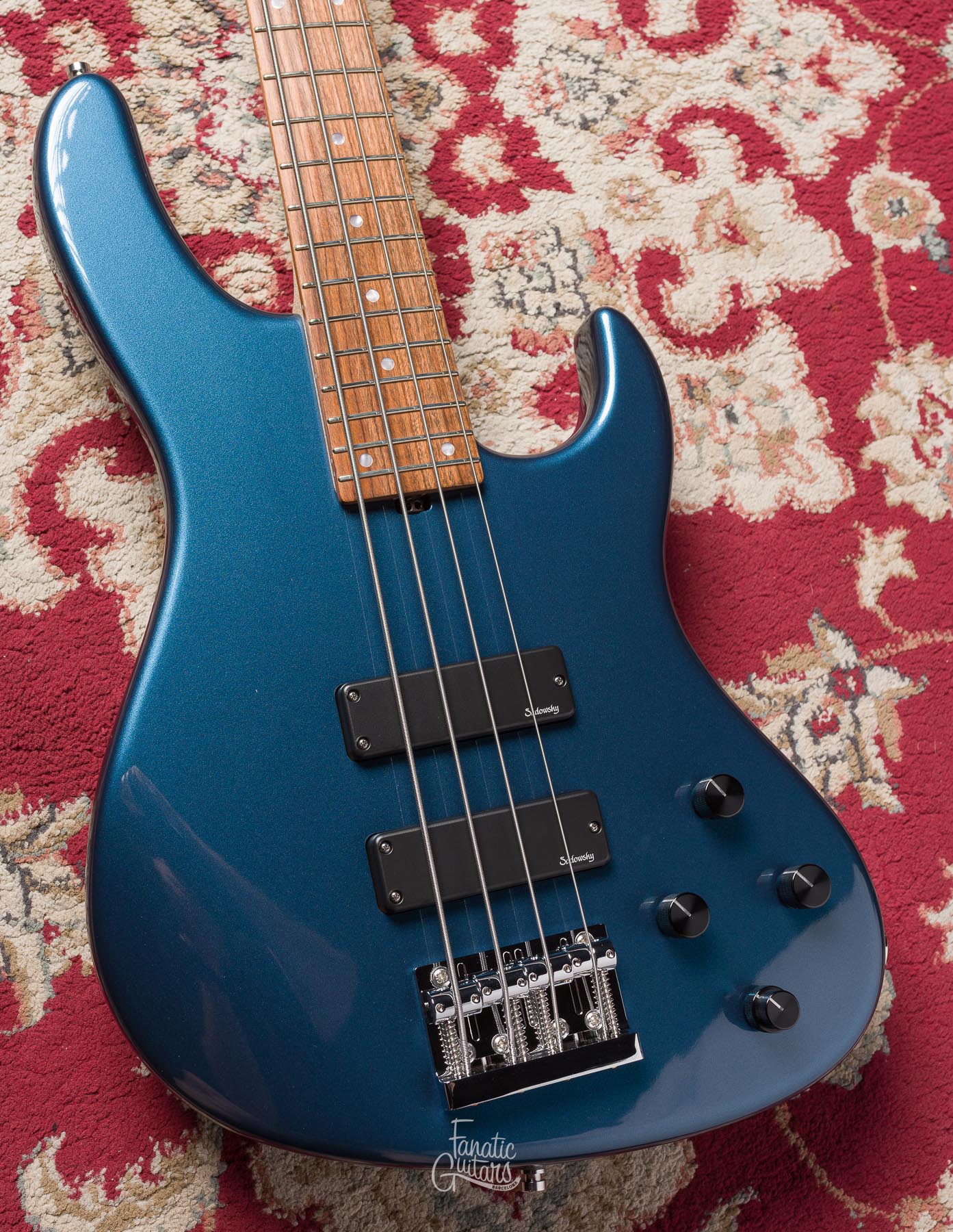 Sadowsky MetroLine 24-4 Modern Alder - Solid Dark Lake Placid Blue Metallic HP #005117-24 Second Hand