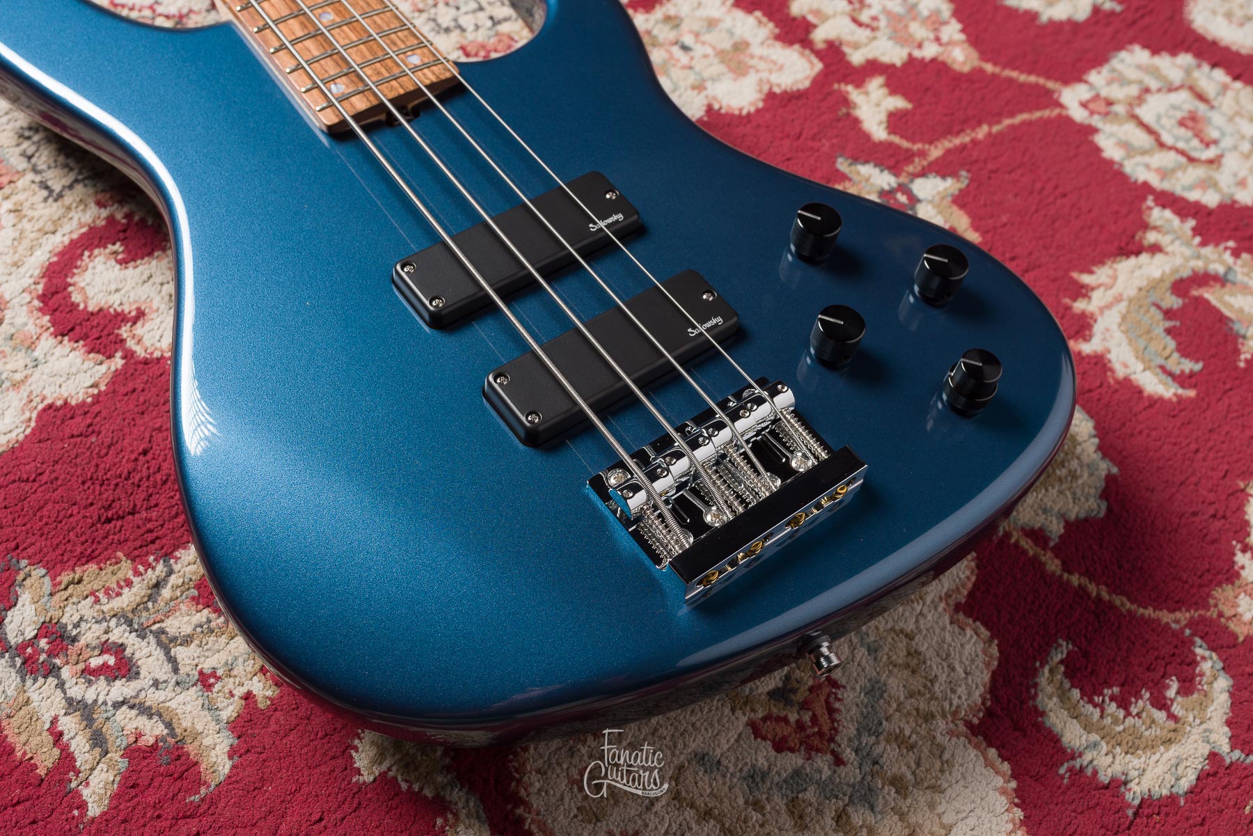 Sadowsky MetroLine 24-4 Modern Alder - Solid Dark Lake Placid Blue Metallic HP #005117-24 Second Hand
