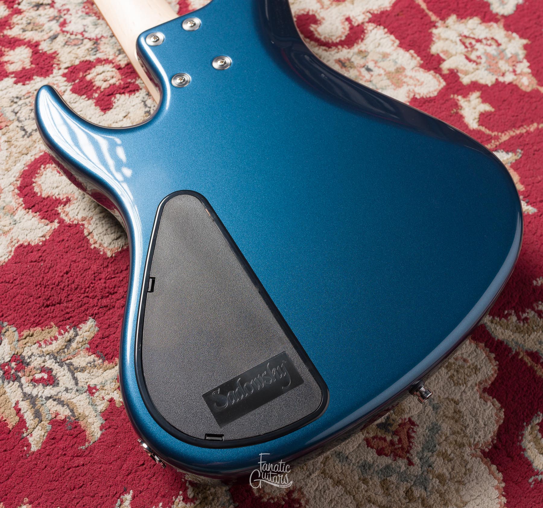 Sadowsky MetroLine 24-4 Modern Alder - Solid Dark Lake Placid Blue Metallic HP #005117-24 Second Hand