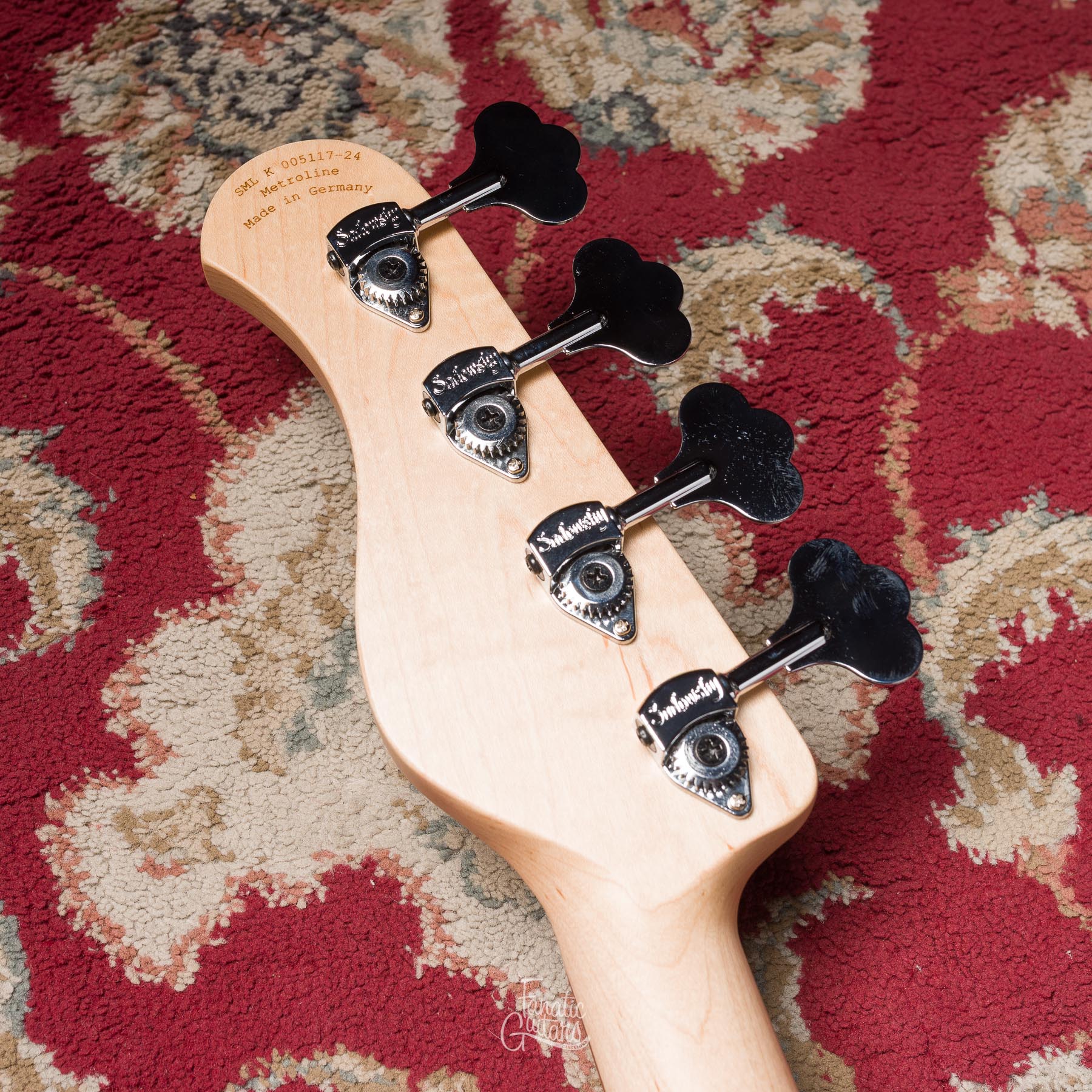 Sadowsky MetroLine 24-4 Modern Alder - Solid Dark Lake Placid Blue Metallic HP #005117-24 Second Hand