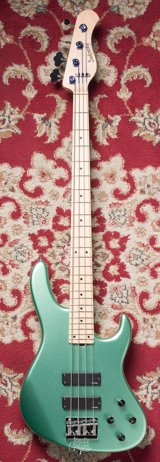 Sadowsky MetroLine 24-4 Modern Swamp Ash - Solid Sage Green Metallic Satin #005251-24 Second Hand
