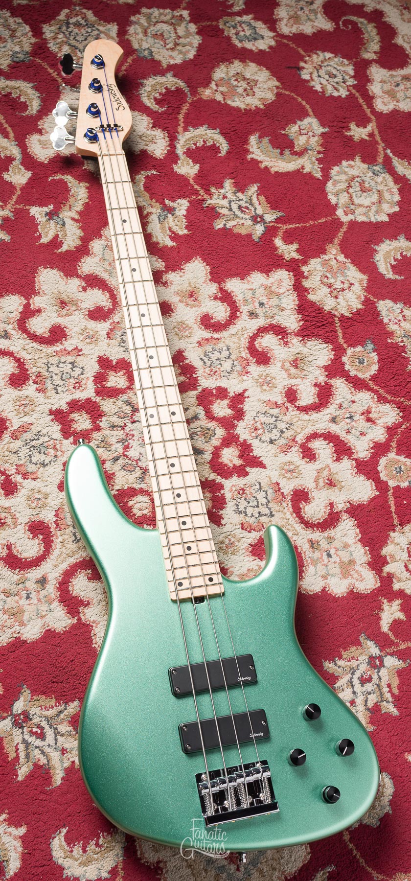 Sadowsky MetroLine 24-4 Modern Swamp Ash - Solid Sage Green Metallic Satin #005251-24 Second Hand